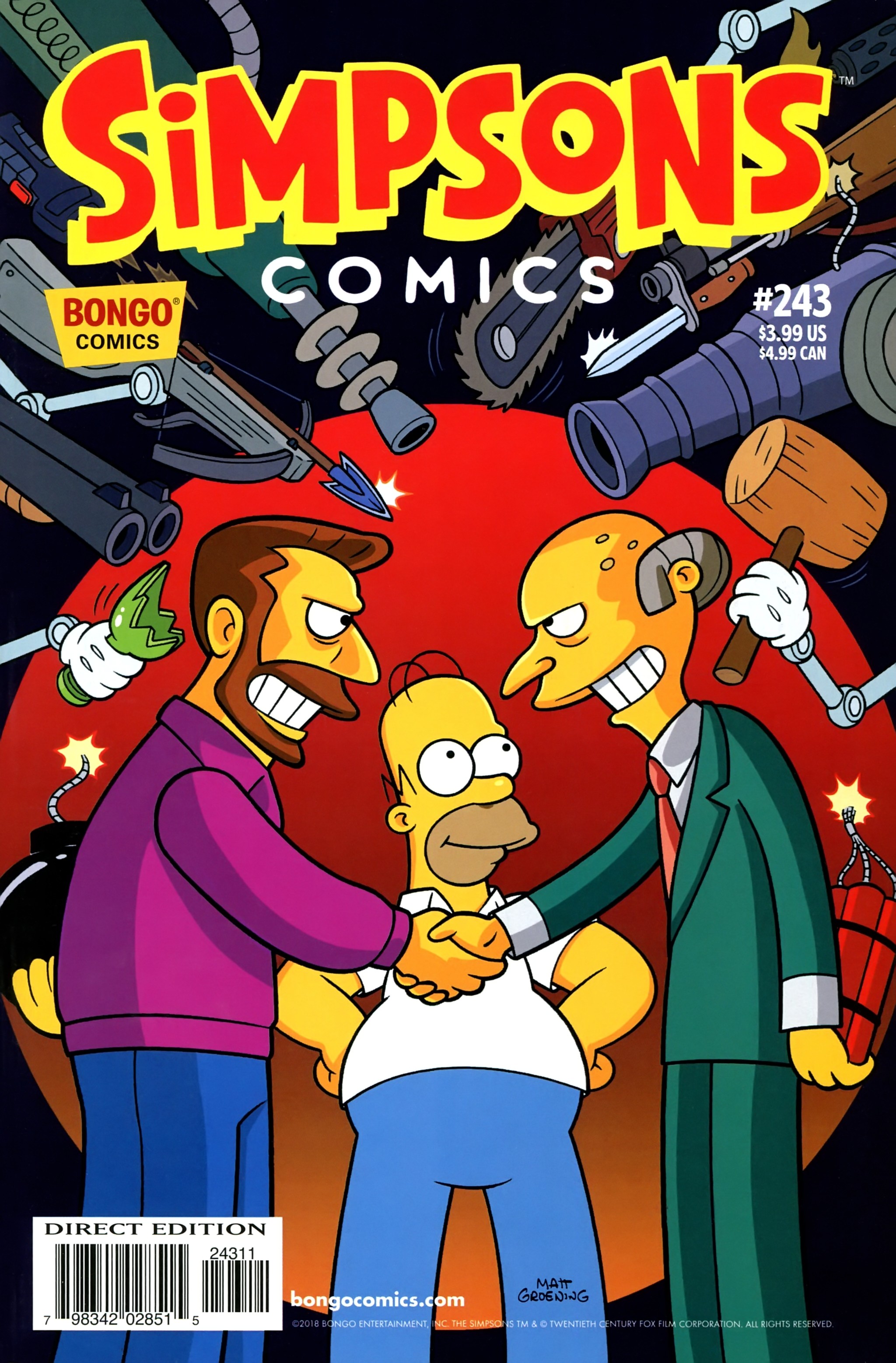 Simpsons Comics (1993-): Chapter 243 - Page 1