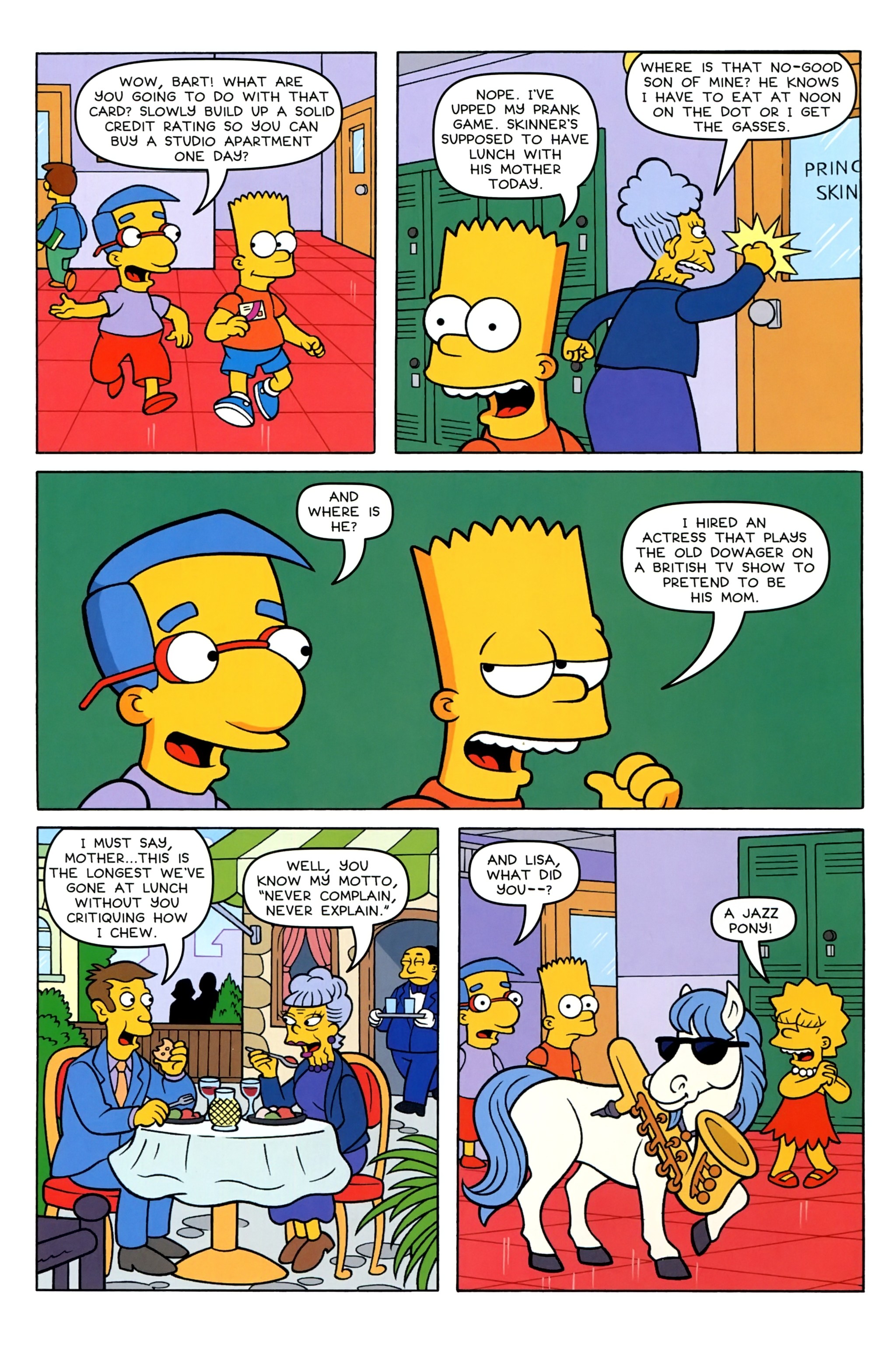 Simpsons Comics (1993-) issue 243 - Page 14