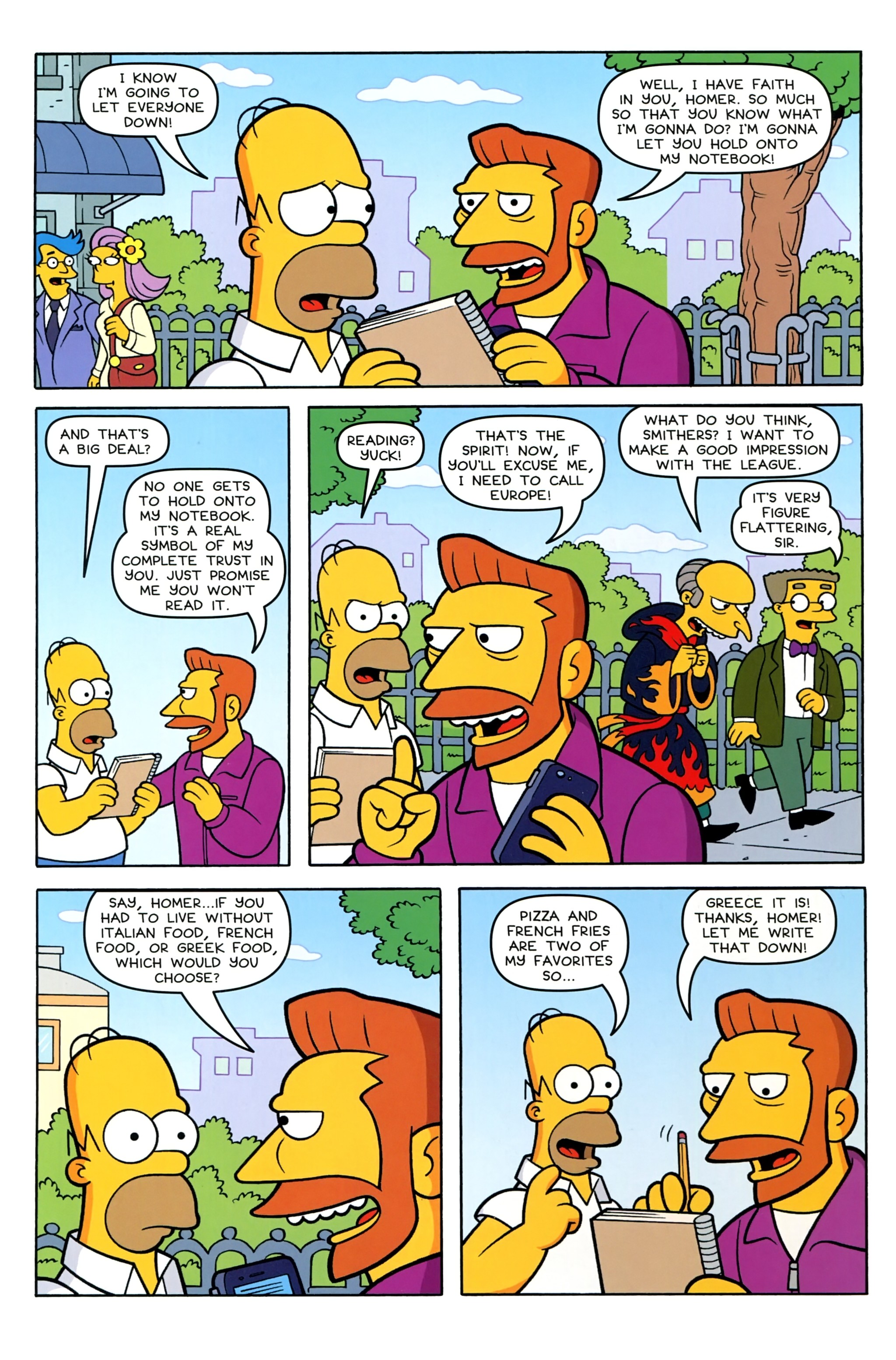 Simpsons Comics (1993-) issue 243 - Page 17