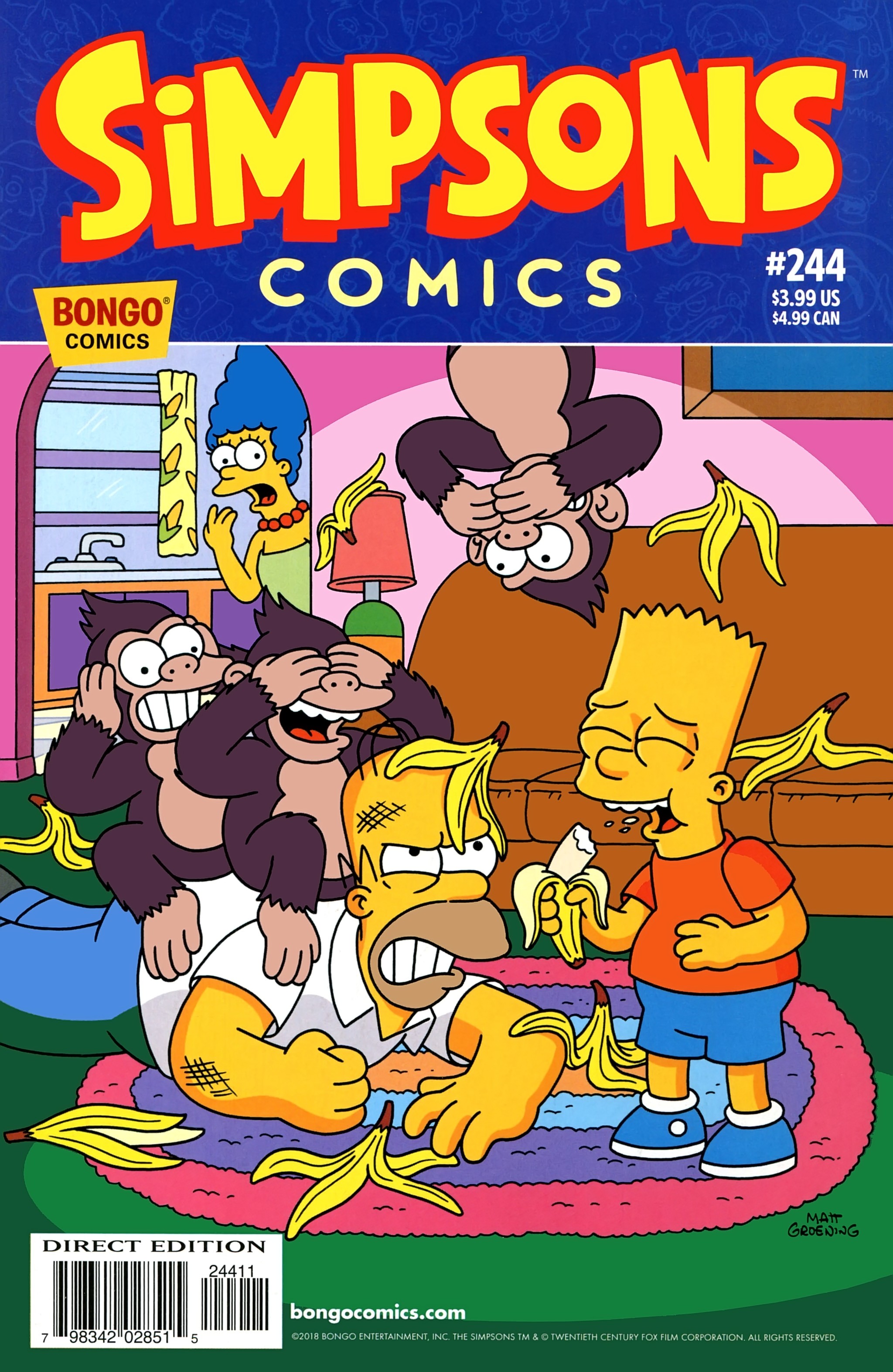 Simpsons Comics (1993-): Chapter 244 - Page 1
