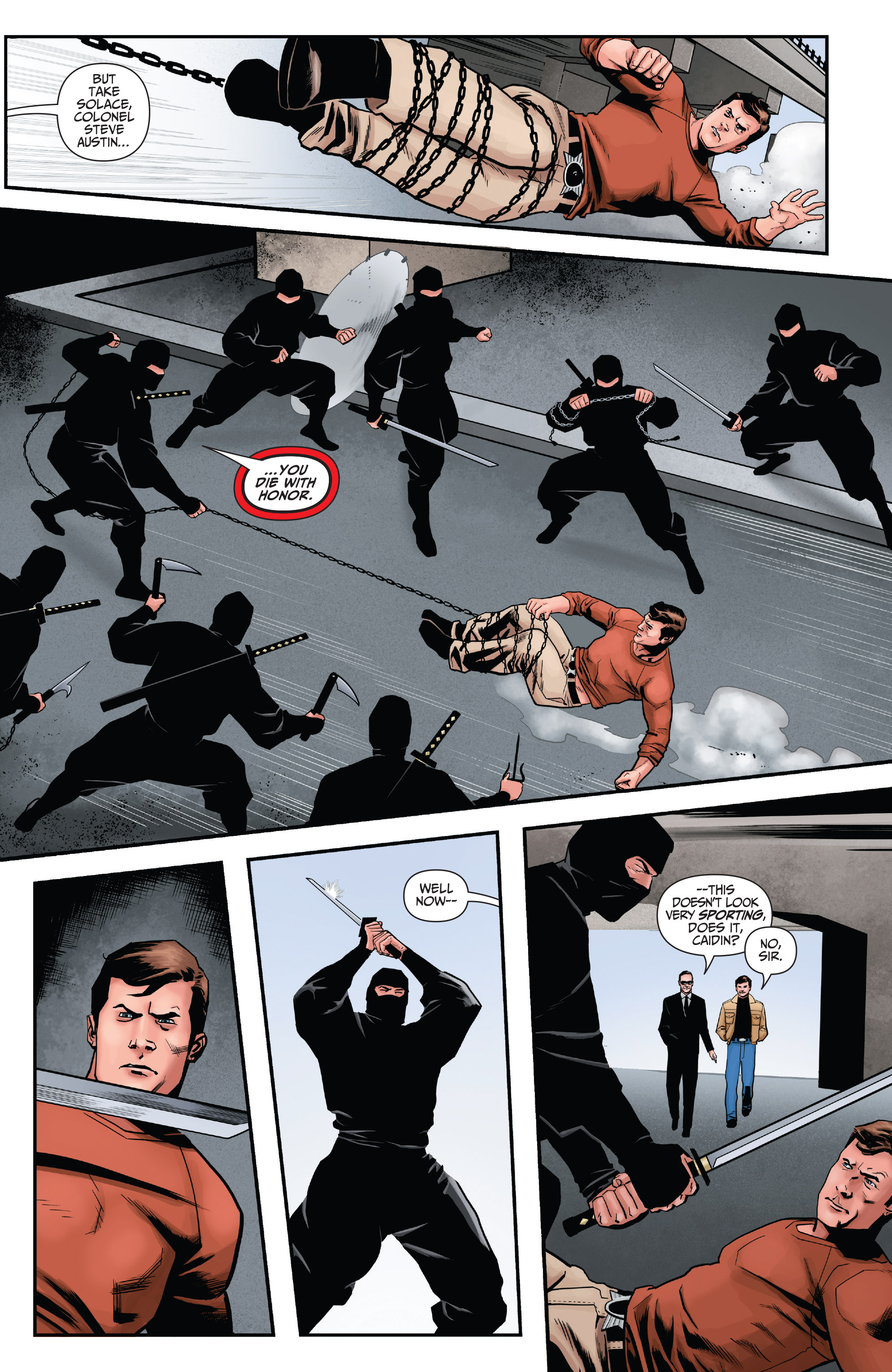 Six Million Dollar Man: Fall Of Man (2016) issue 1 - Page 23