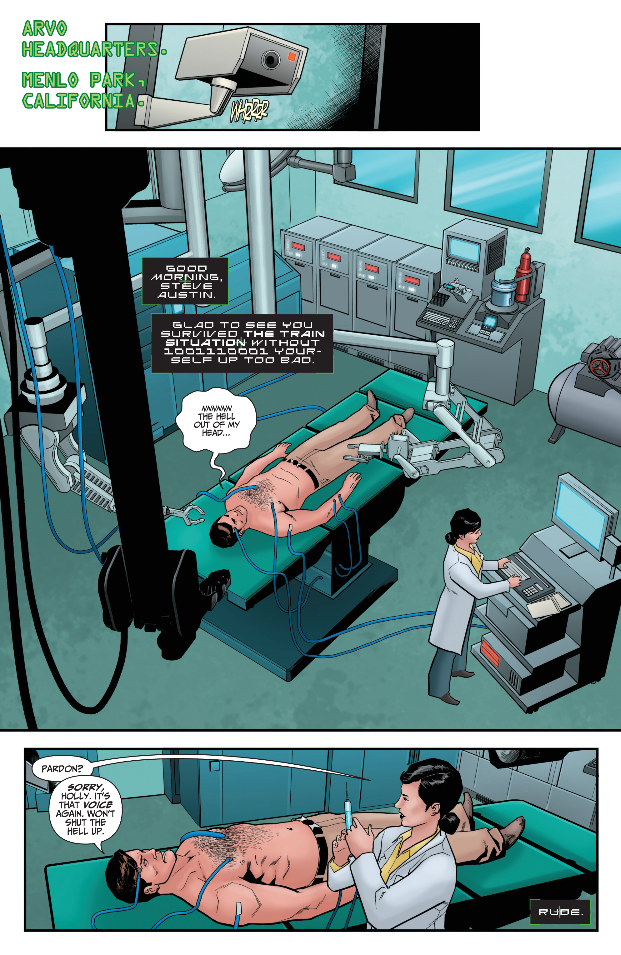 Six Million Dollar Man: Fall Of Man (2016) issue 4 - Page 5