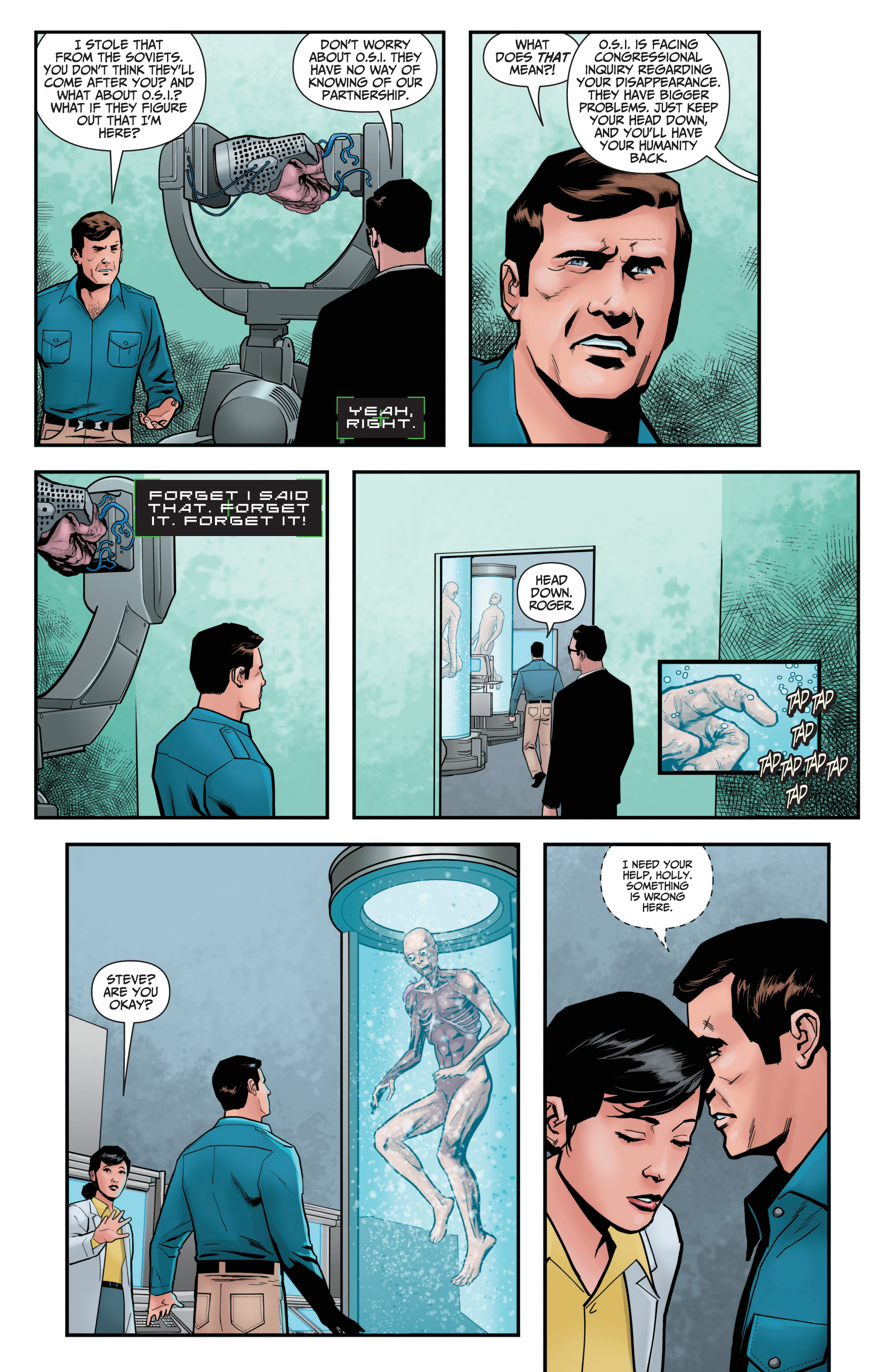 Six Million Dollar Man: Fall Of Man (2016) issue 4 - Page 7