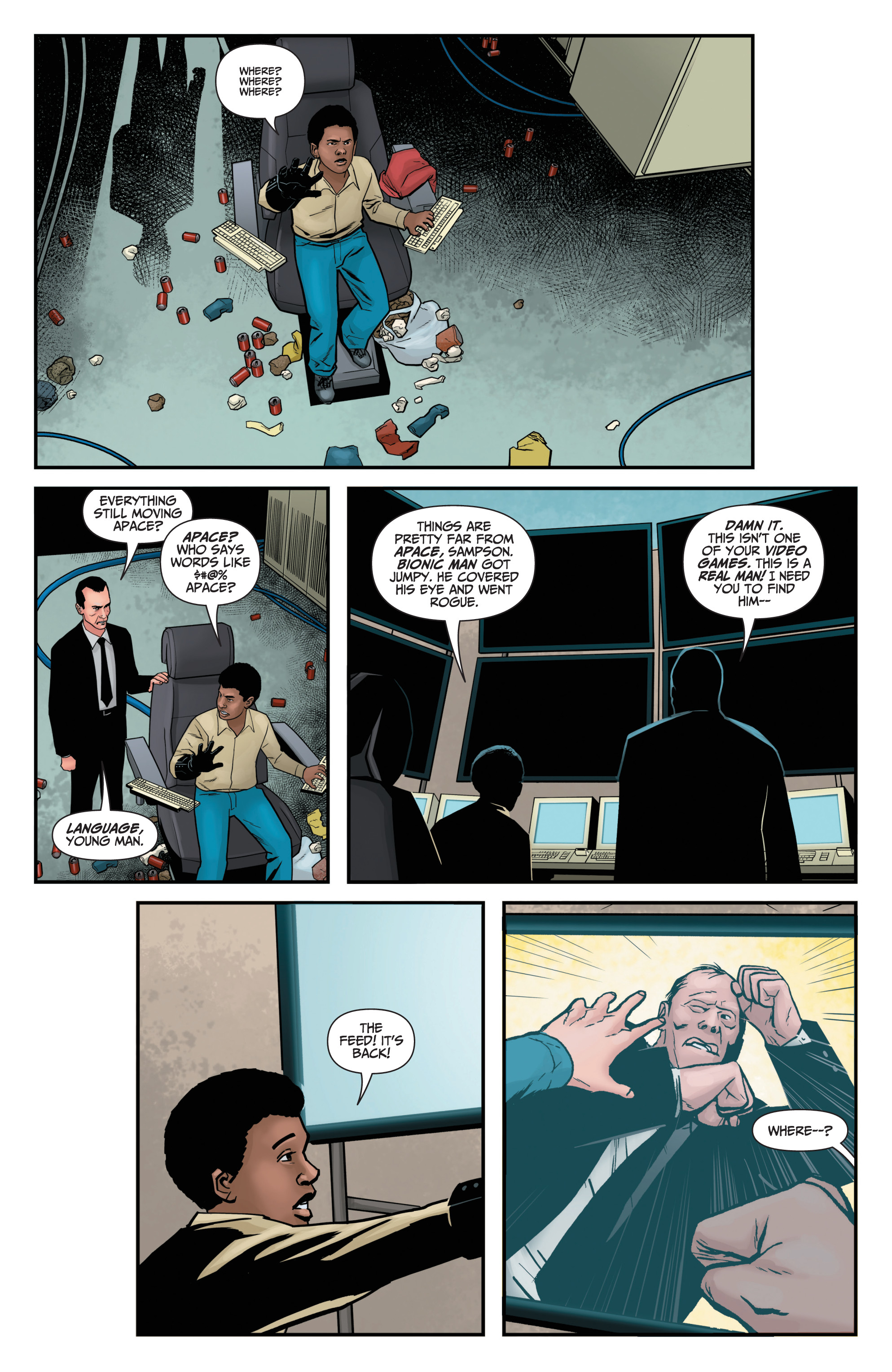 Six Million Dollar Man: Fall Of Man (2016) issue 4 - Page 13