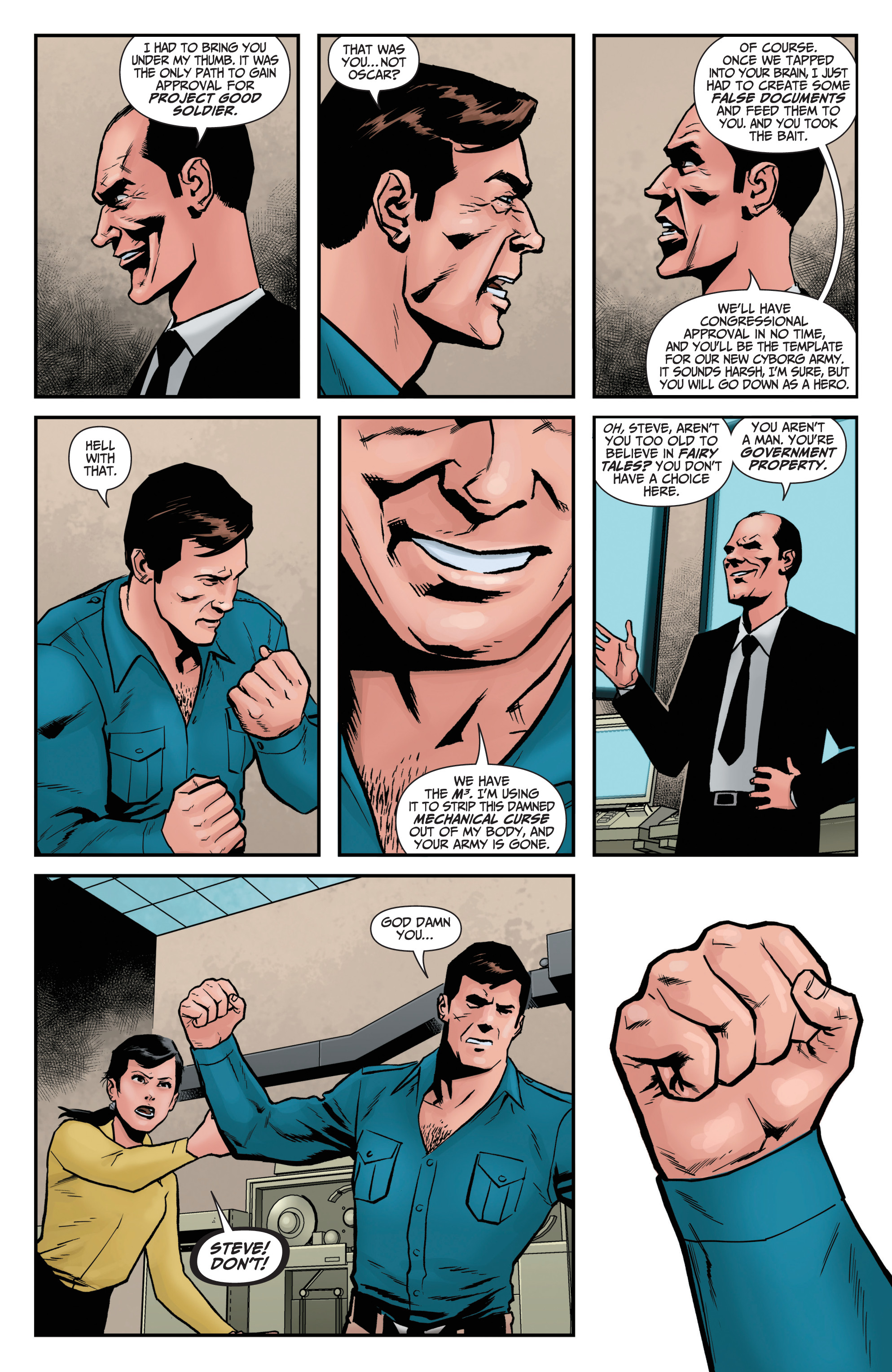 Six Million Dollar Man: Fall Of Man (2016) issue 4 - Page 15