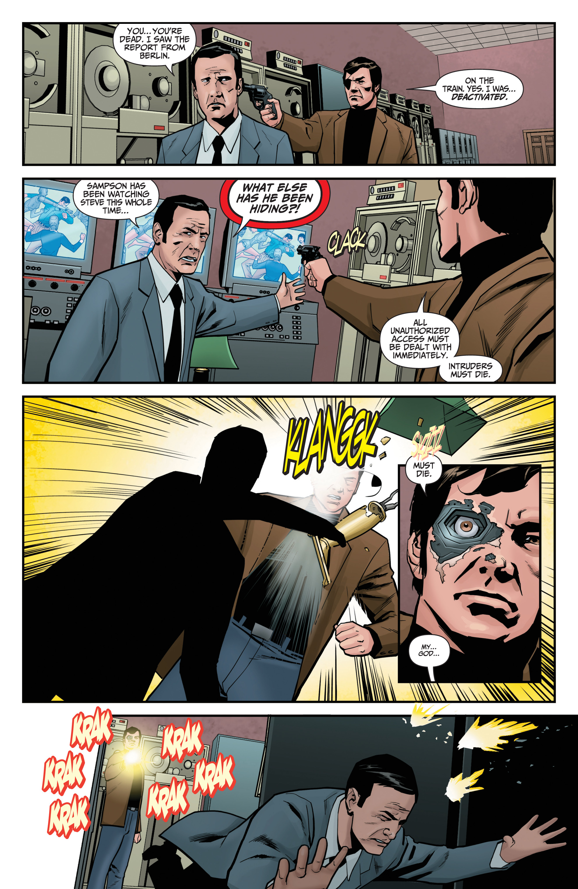 Six Million Dollar Man: Fall Of Man (2016) issue 4 - Page 21