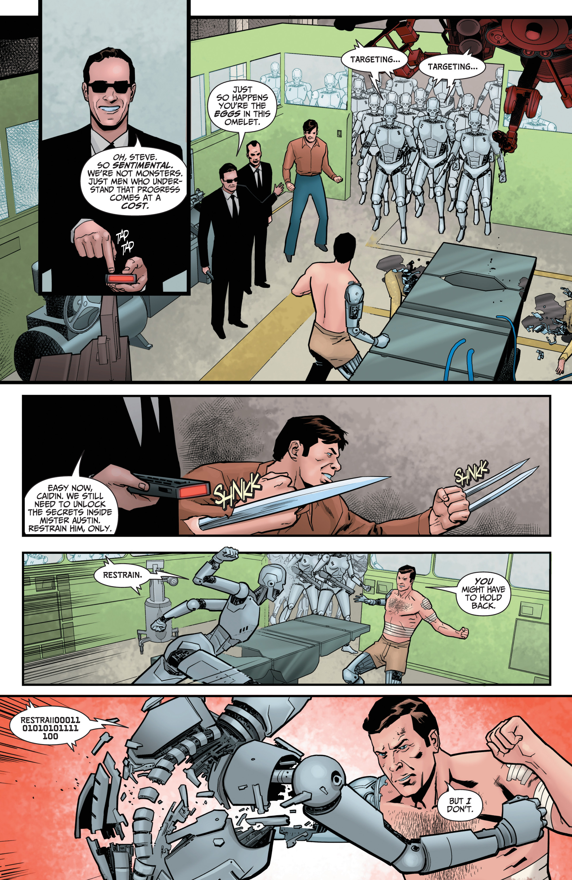 Six Million Dollar Man: Fall Of Man (2016) issue 5 - Page 9