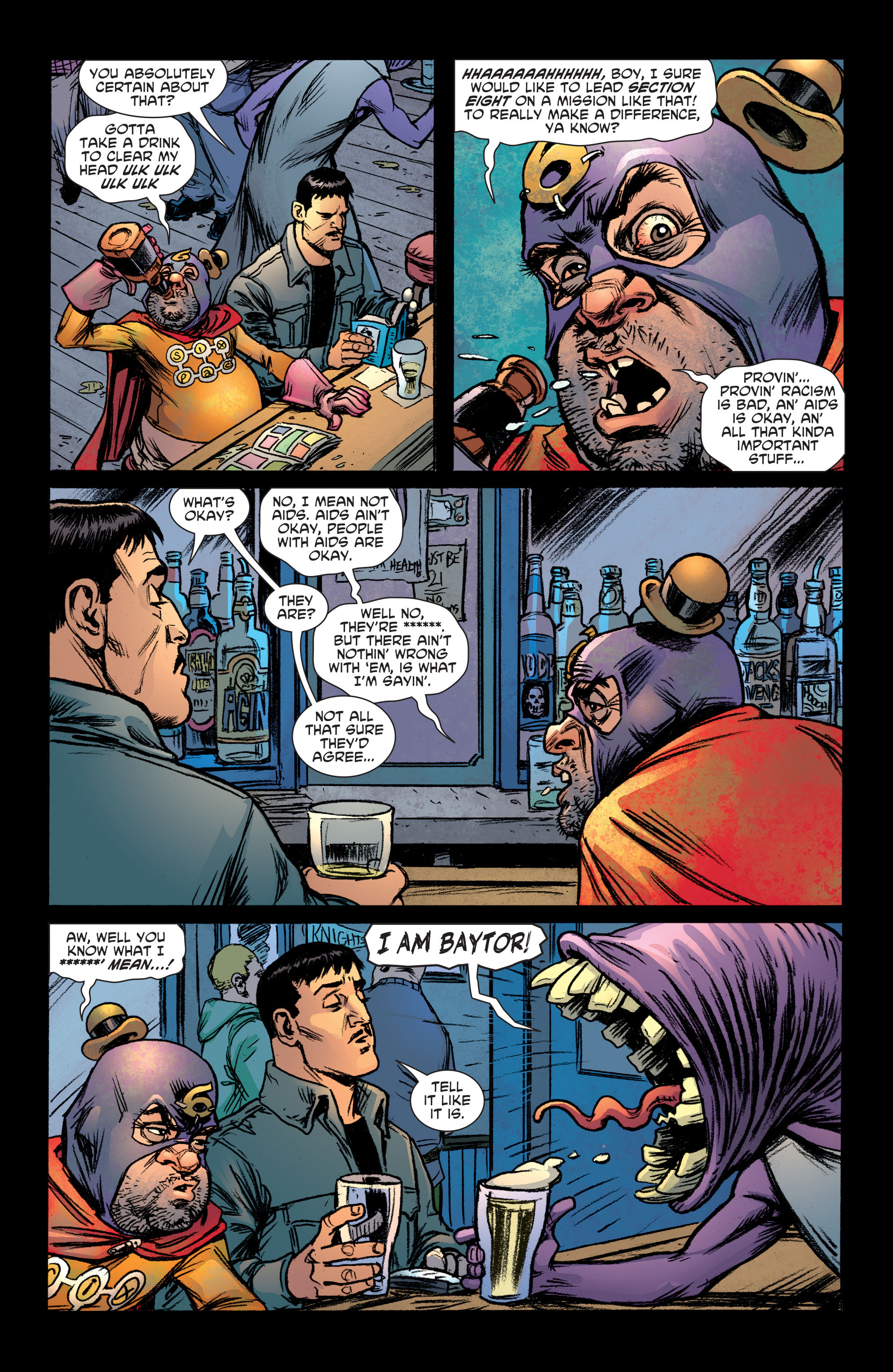 Sixpack and Dogwelder: Hard Travelin' Heroz issue 1 - Page 8