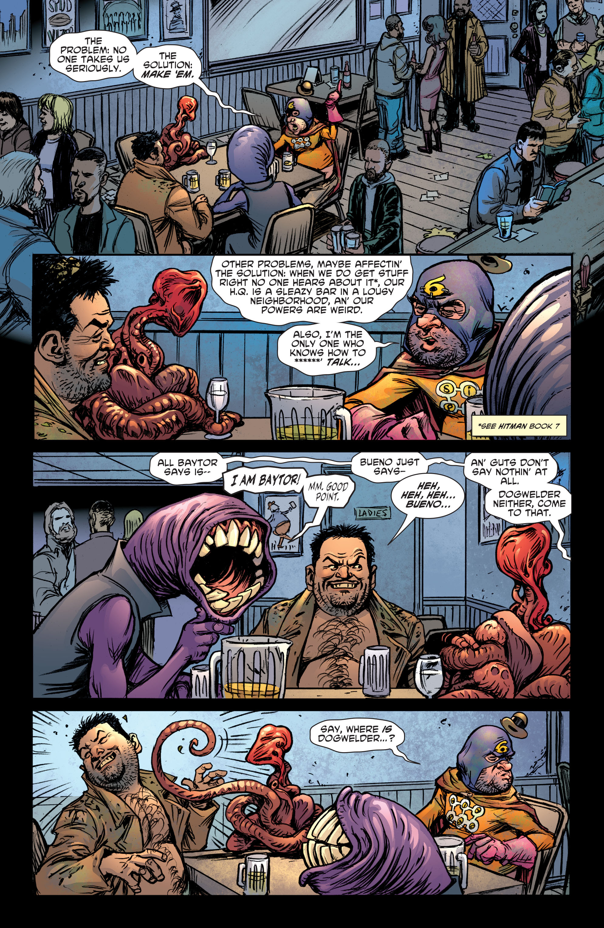 Sixpack and Dogwelder: Hard Travelin' Heroz issue 1 - Page 19