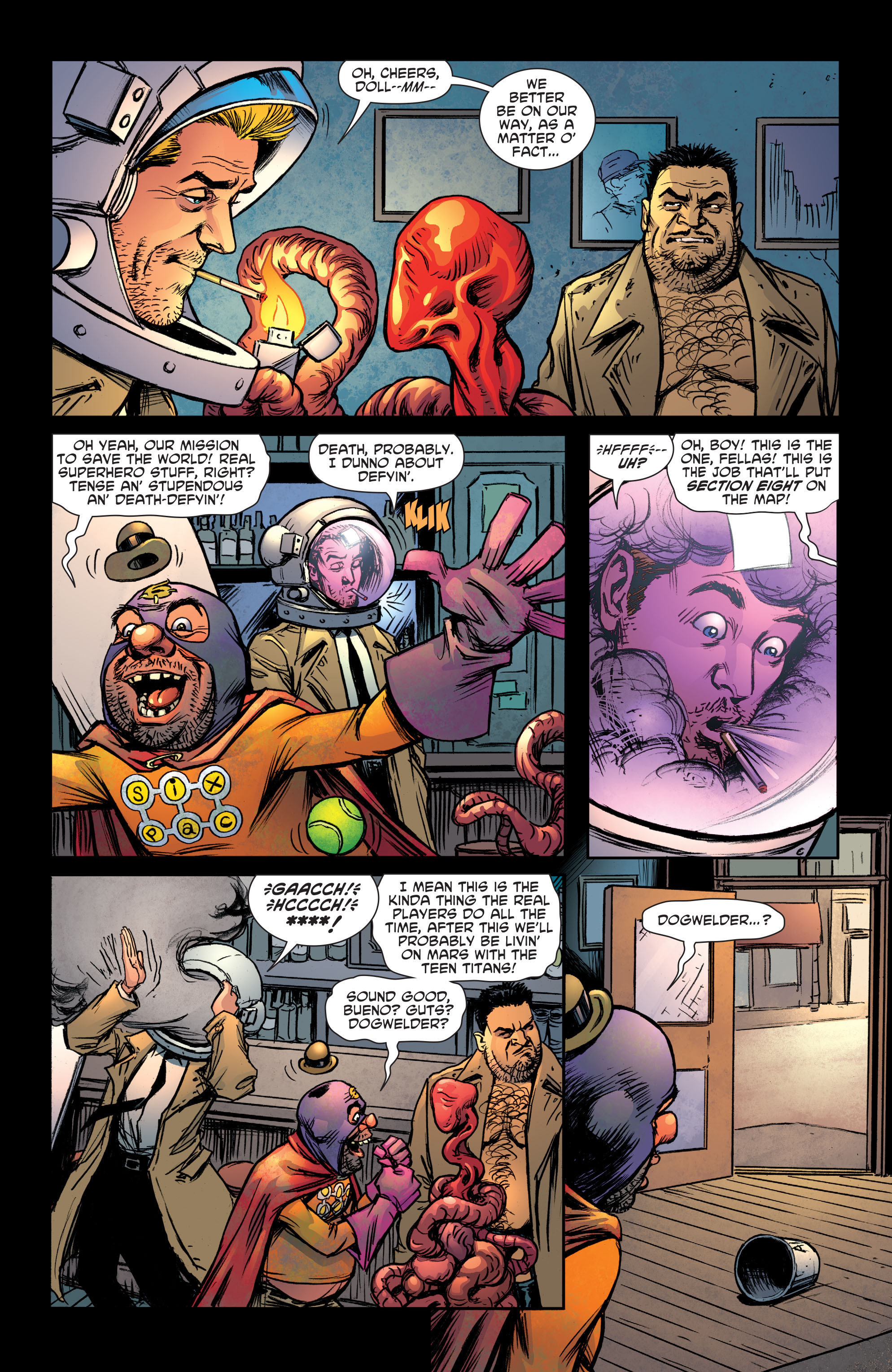 Sixpack and Dogwelder: Hard Travelin' Heroz issue 3 - Page 5