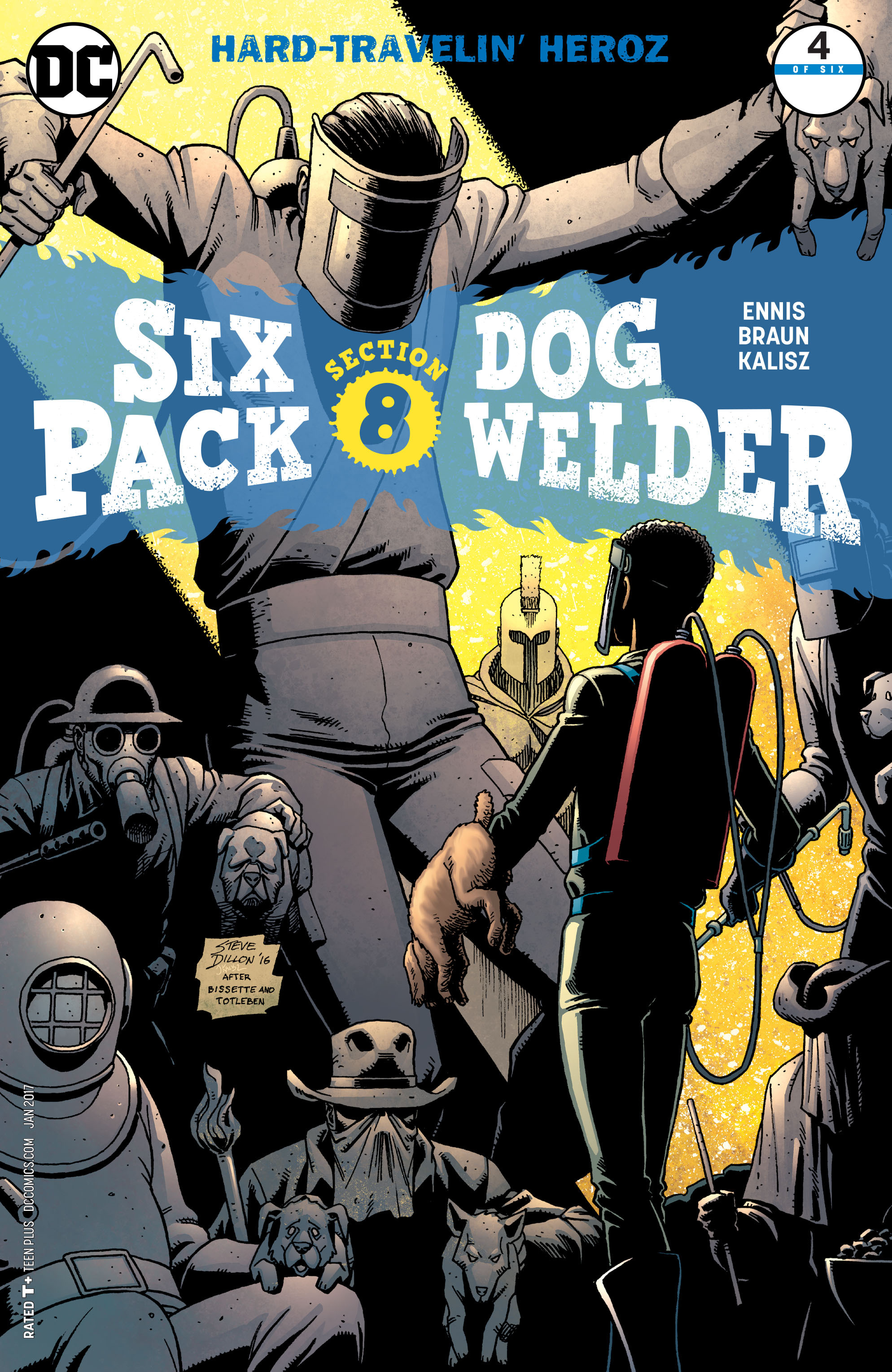 Sixpack and Dogwelder: Hard Travelin' Heroz: Chapter 4 - Page 1