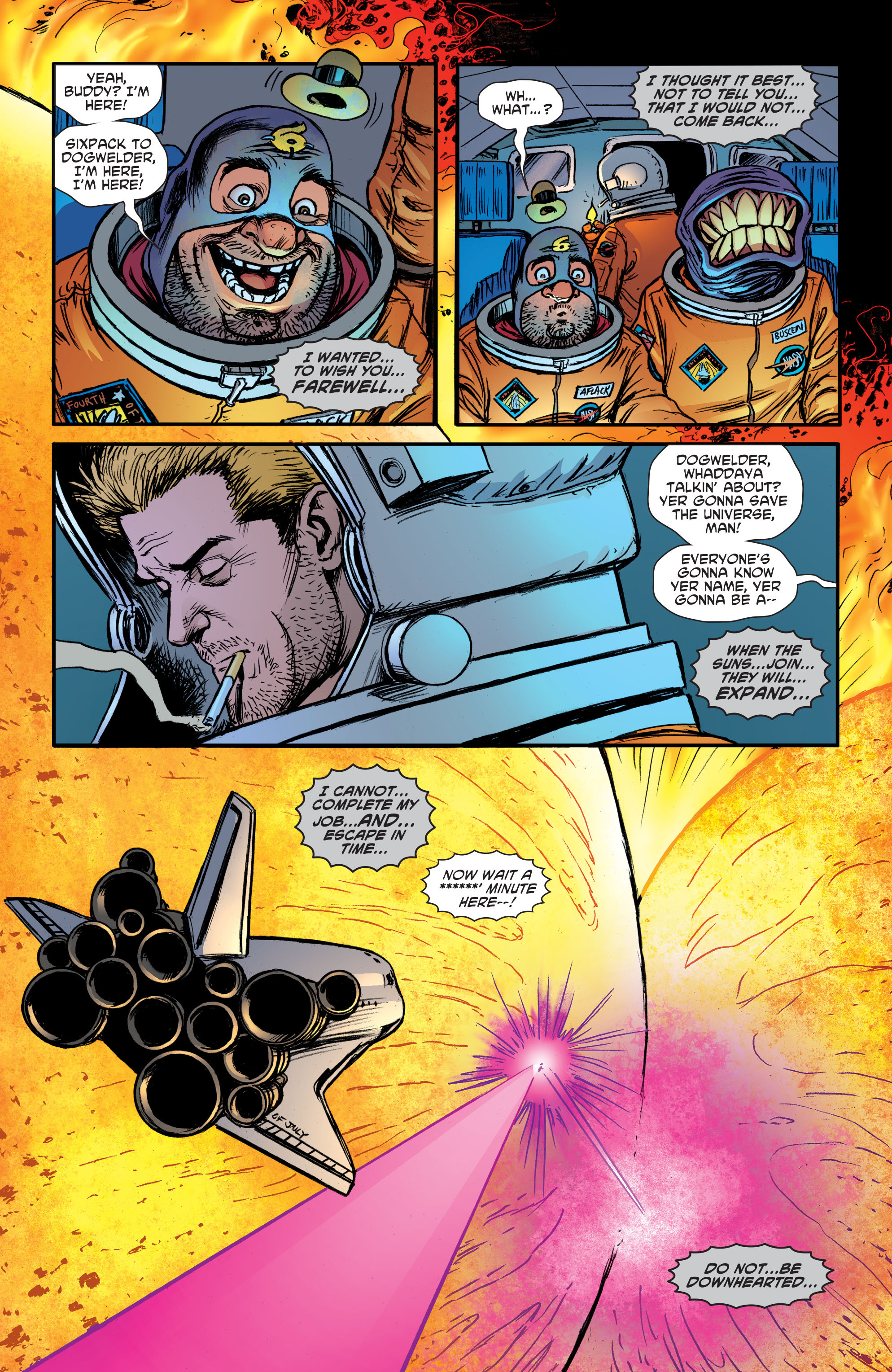 Sixpack and Dogwelder: Hard Travelin' Heroz issue 6 - Page 12