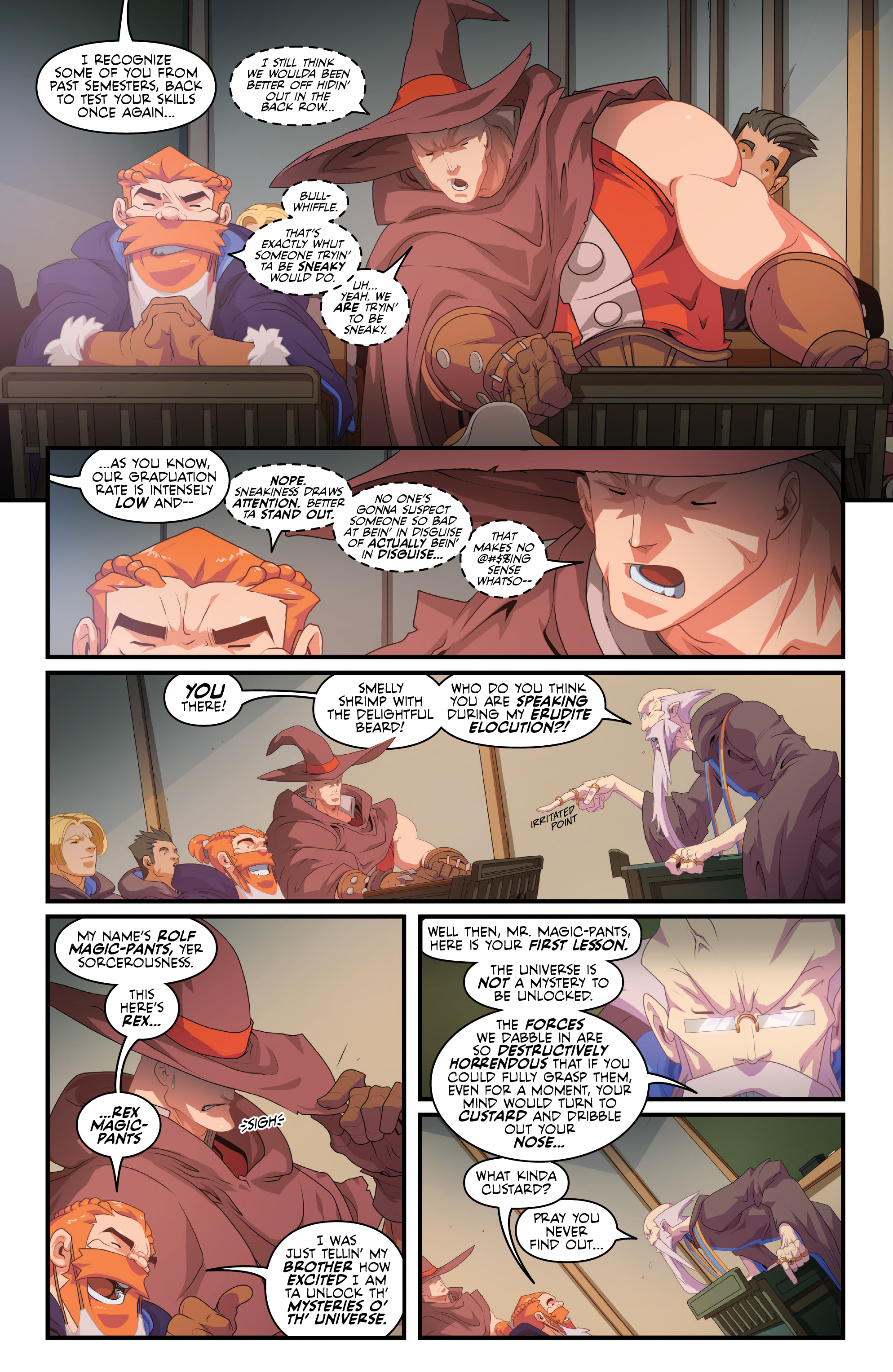 <{ $series->title }} issue 1 - Page 5