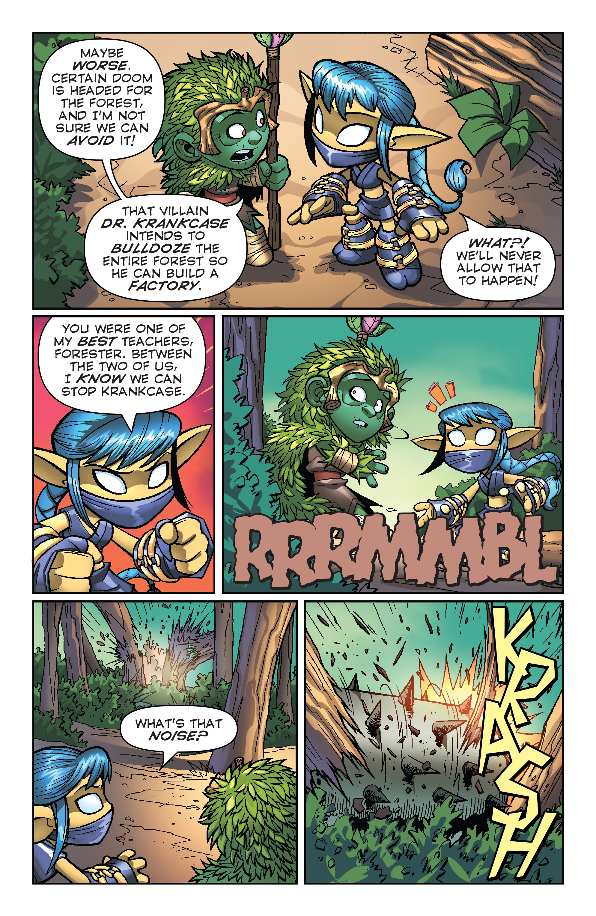 Skylanders Quarterly-Spyro & Friends: Full Blast (2017) issue 1 - Page 7