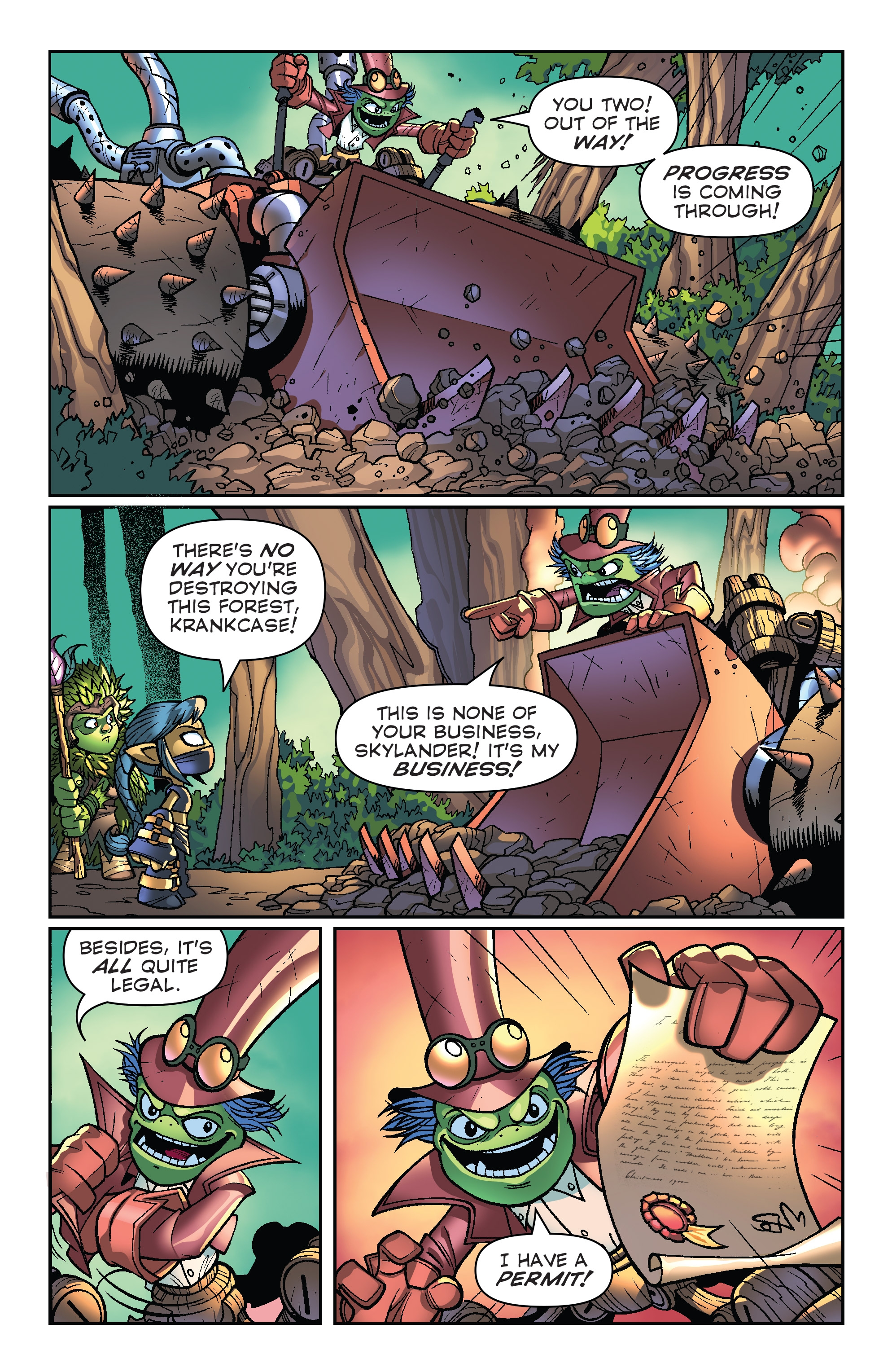 Skylanders Quarterly-Spyro & Friends: Full Blast (2017) issue 1 - Page 8