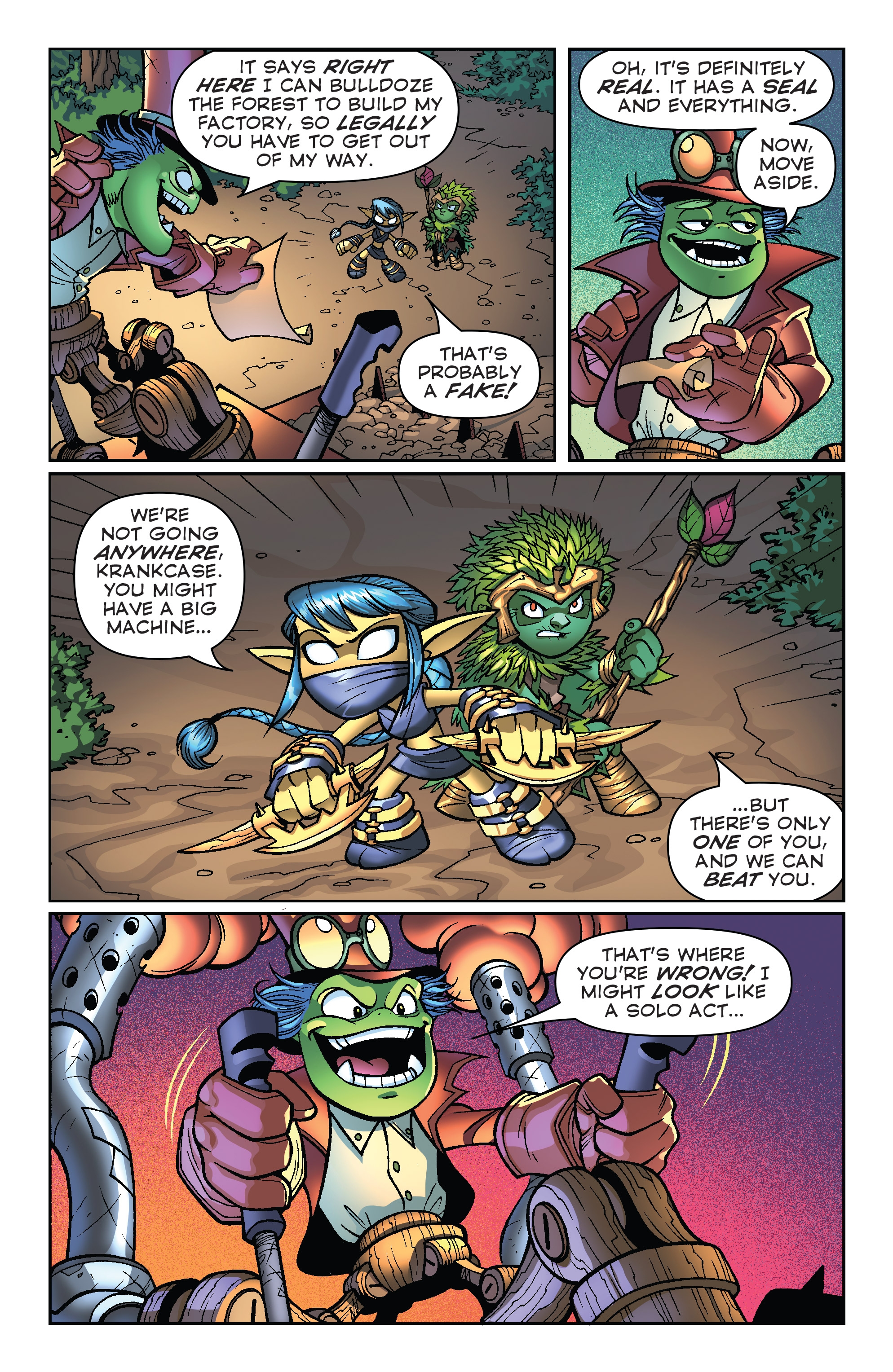 Skylanders Quarterly-Spyro & Friends: Full Blast (2017) issue 1 - Page 9