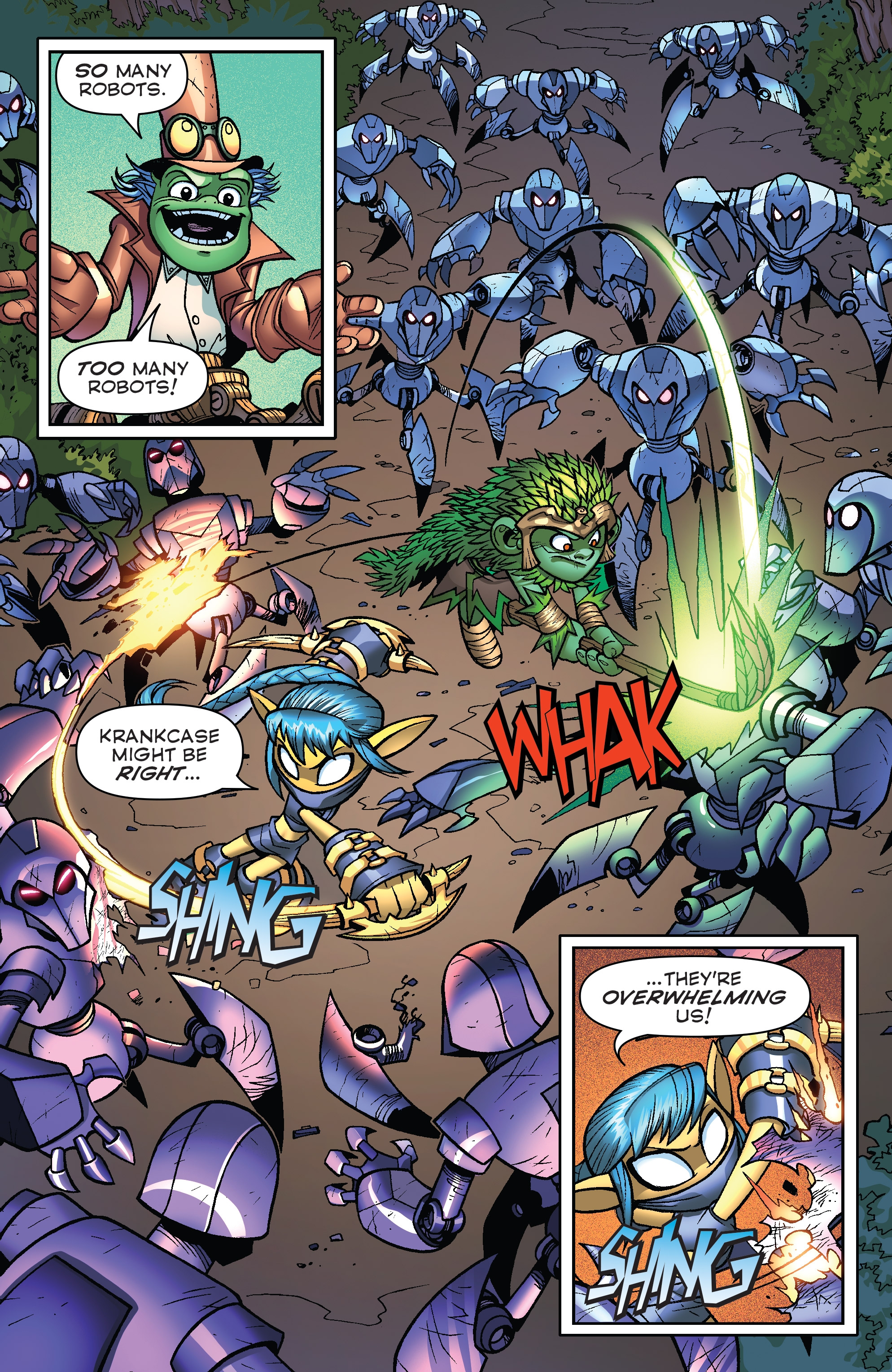 Skylanders Quarterly-Spyro & Friends: Full Blast (2017) issue 1 - Page 12