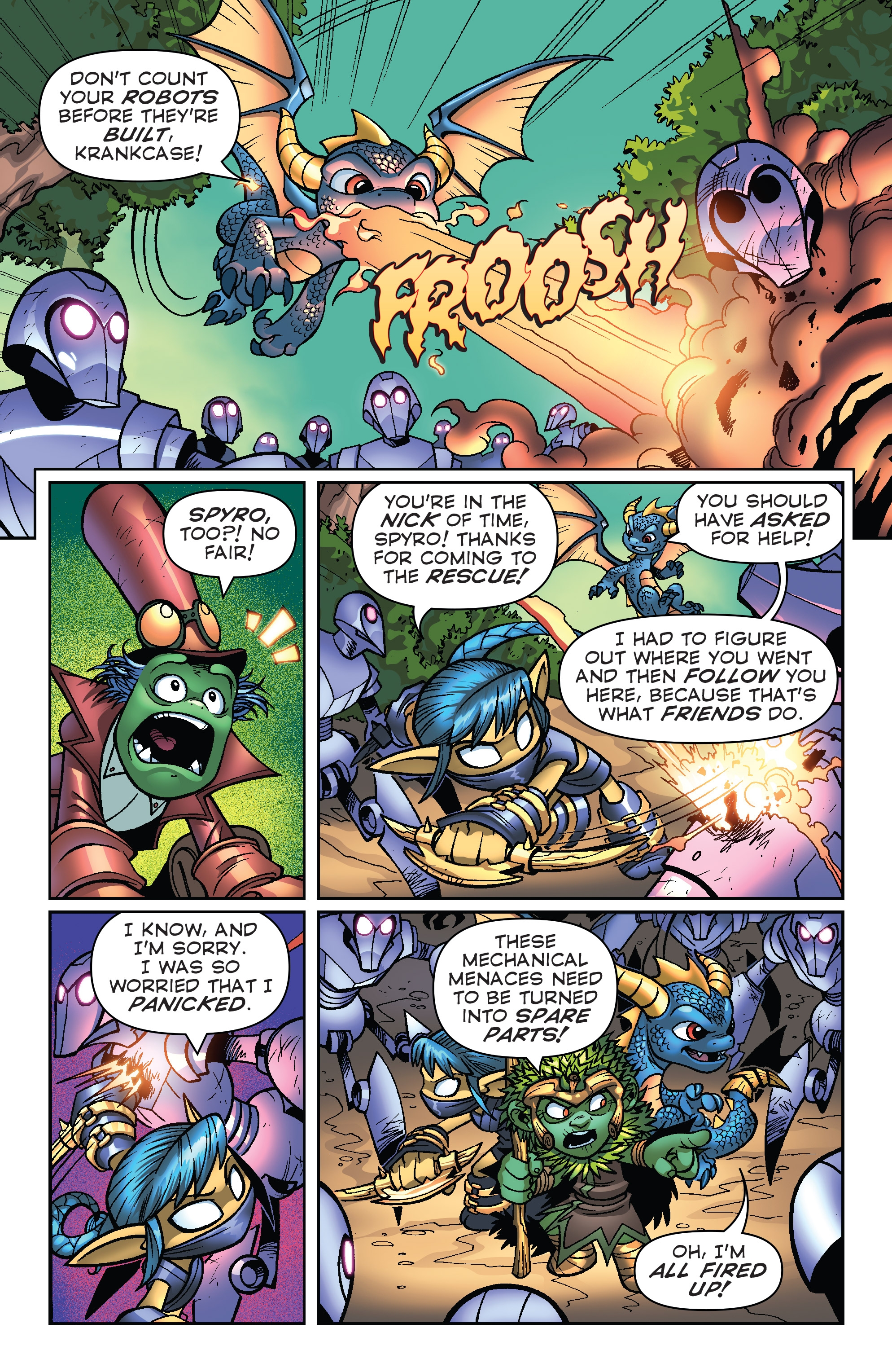 Skylanders Quarterly-Spyro & Friends: Full Blast (2017) issue 1 - Page 14