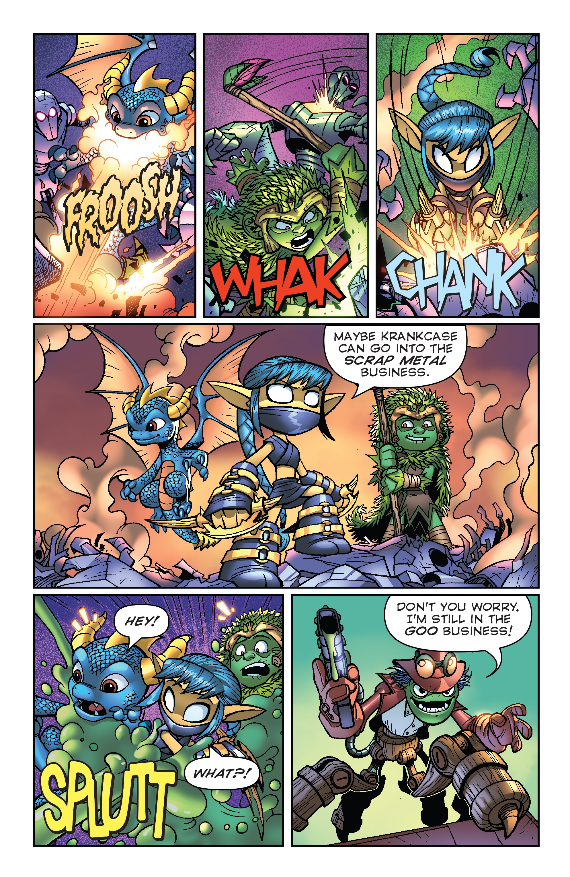 Skylanders Quarterly-Spyro & Friends: Full Blast (2017) issue 1 - Page 15