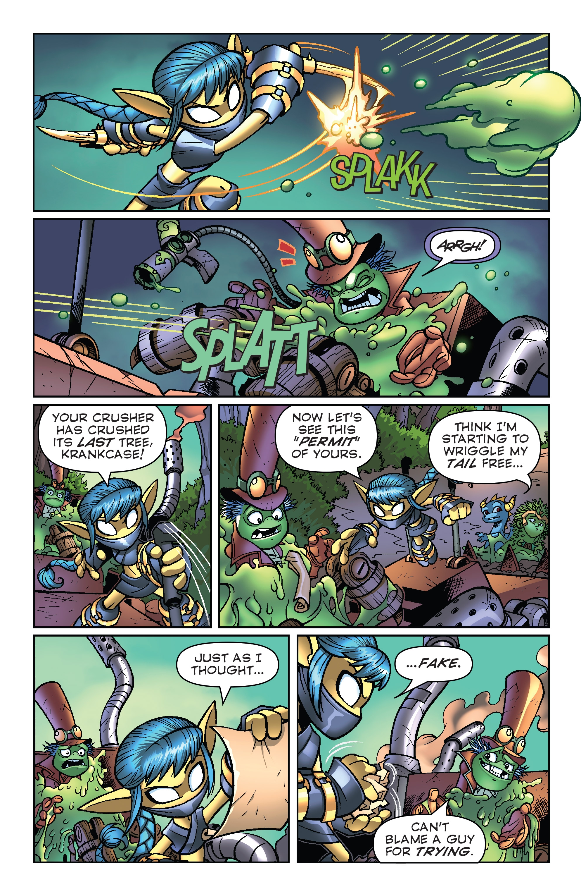 Skylanders Quarterly-Spyro & Friends: Full Blast (2017) issue 1 - Page 17