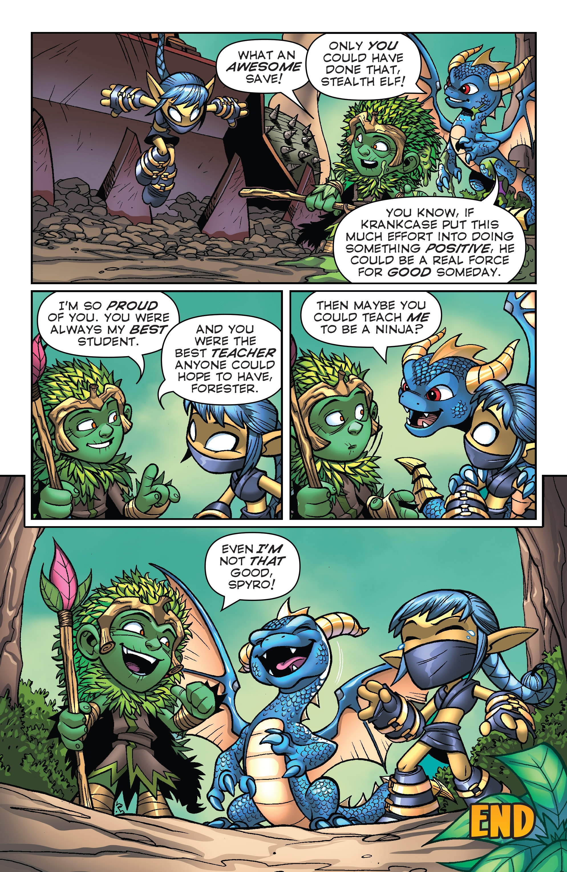 Skylanders Quarterly-Spyro & Friends: Full Blast (2017) issue 1 - Page 18