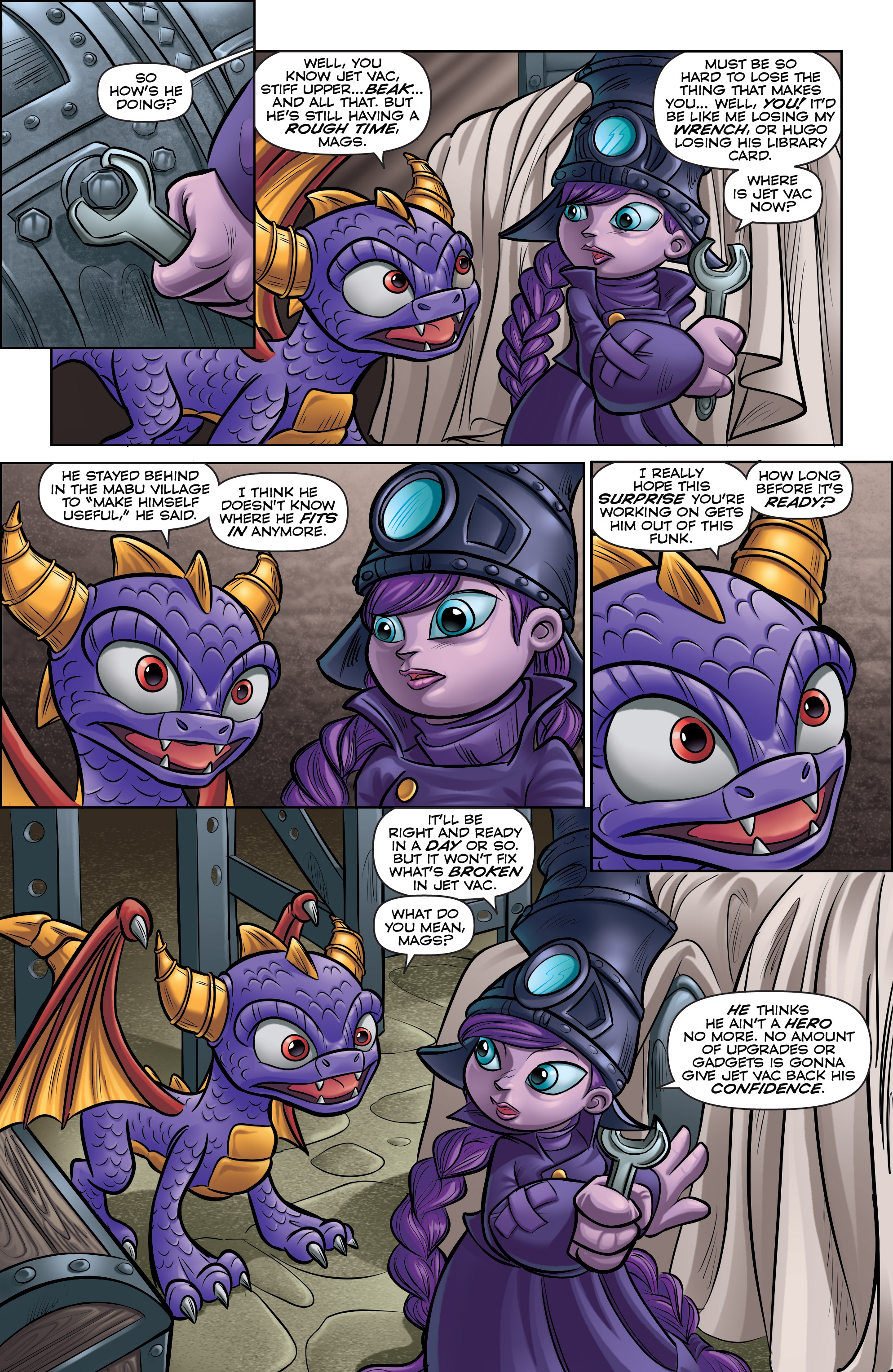 Skylanders Quarterly-Spyro & Friends: Full Blast (2017) issue 1 - Page 27