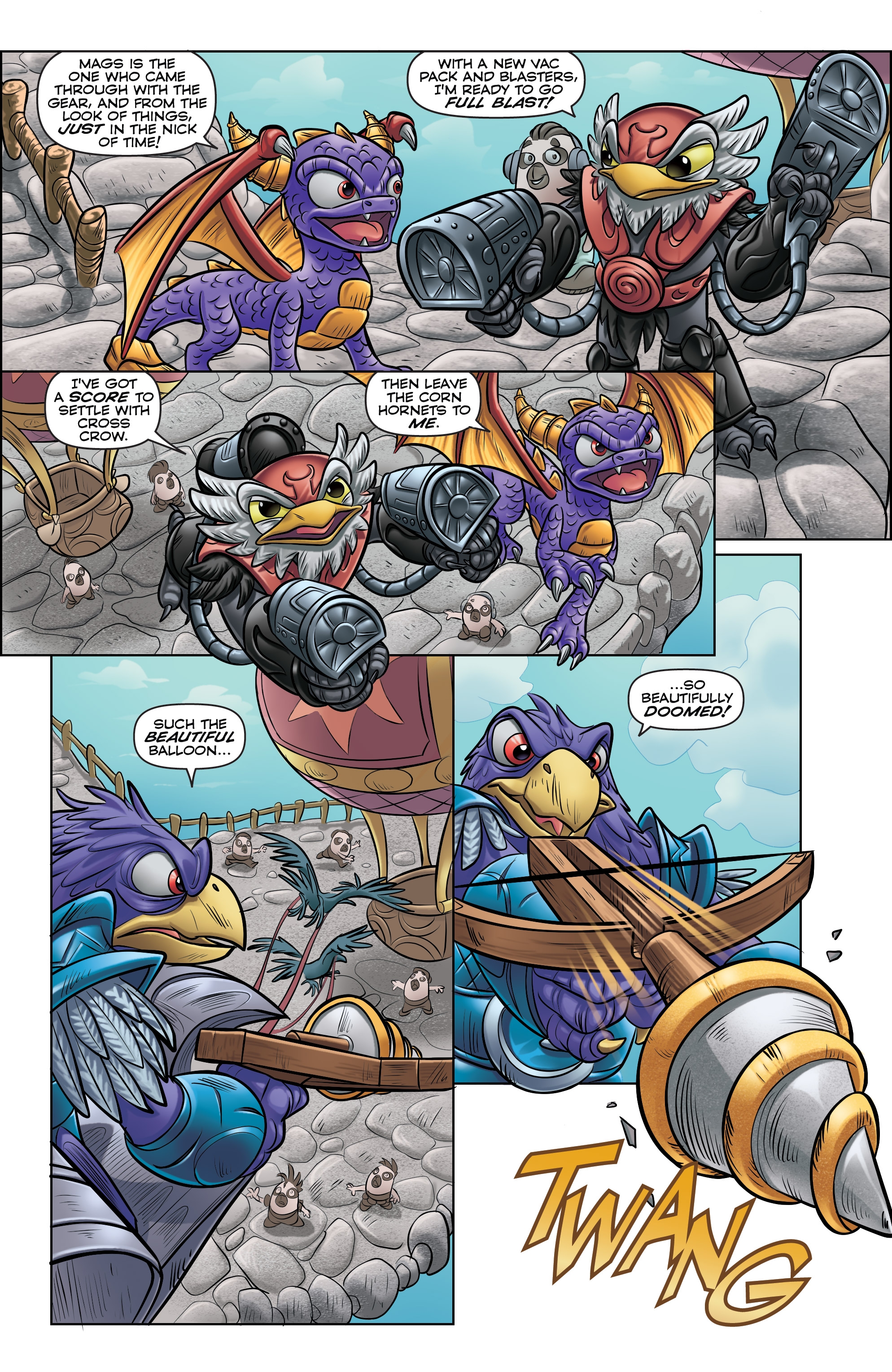 Skylanders Quarterly-Spyro & Friends: Full Blast (2017) issue 1 - Page 32