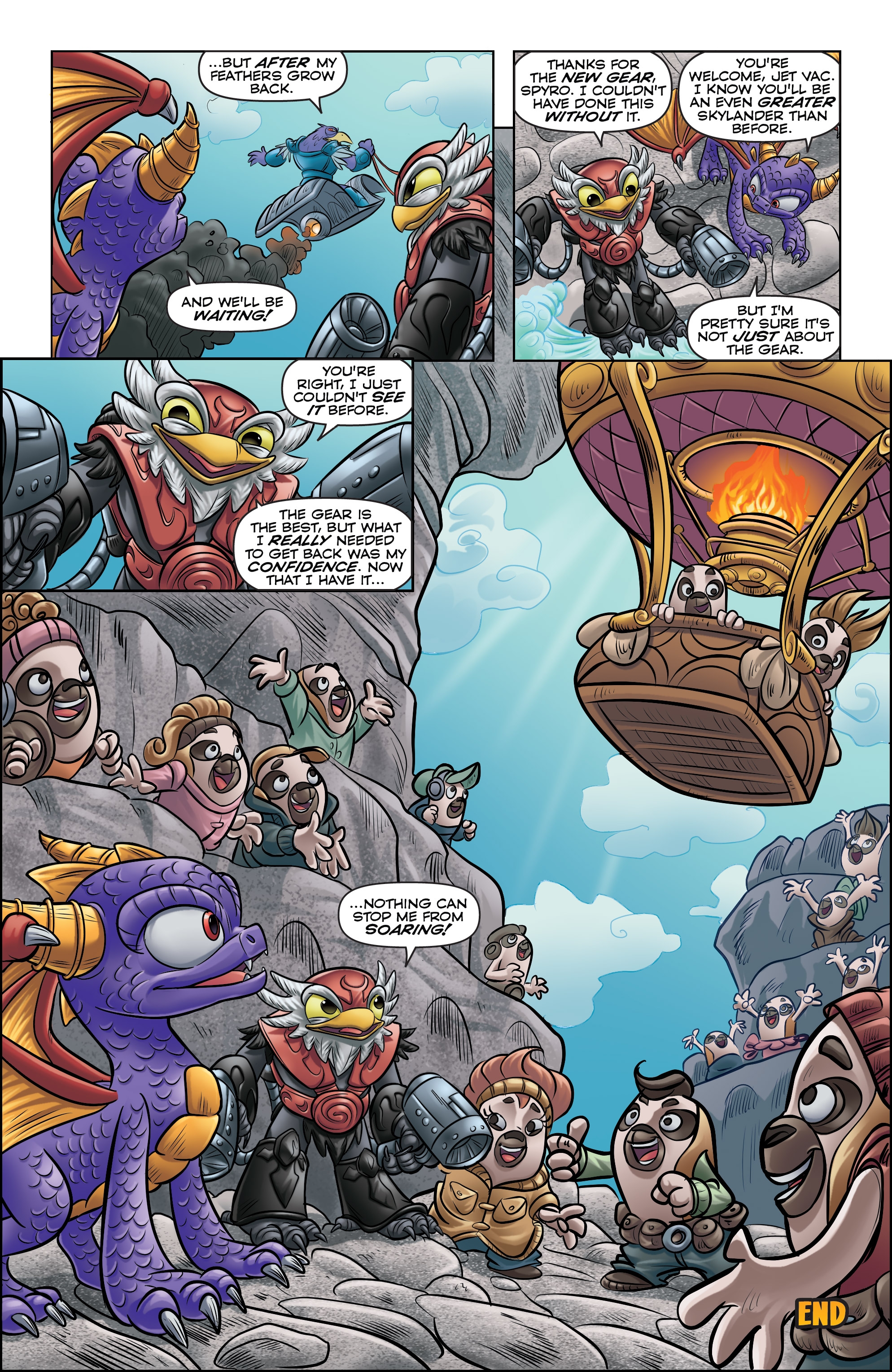 Skylanders Quarterly-Spyro & Friends: Full Blast (2017) issue 1 - Page 34