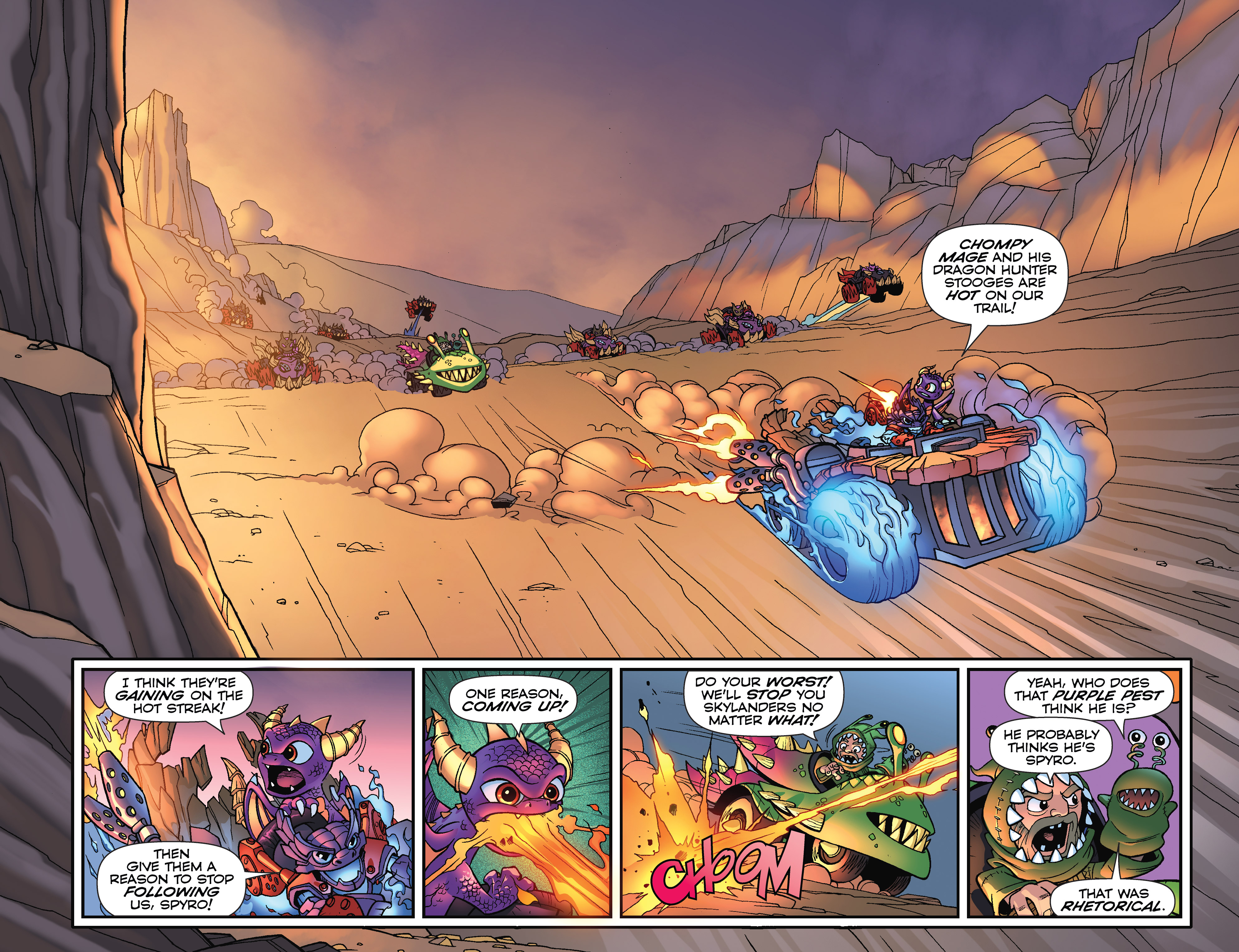 Skylanders: Spyro & Friends Quarterly: Biting Back (2018): Chapter 1 - Page 4