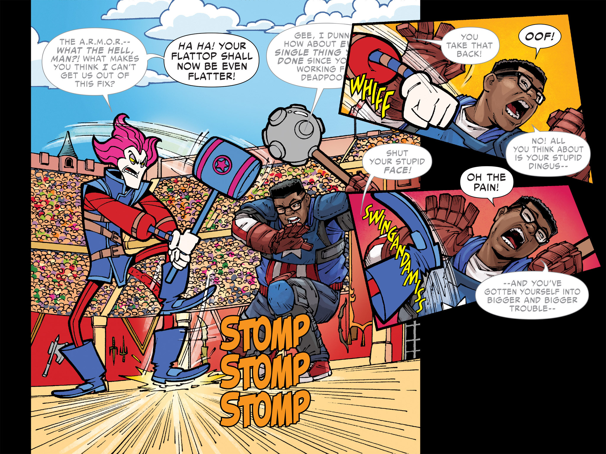 Slapstick Infinite Comic (2016-) issue 6 - Page 13