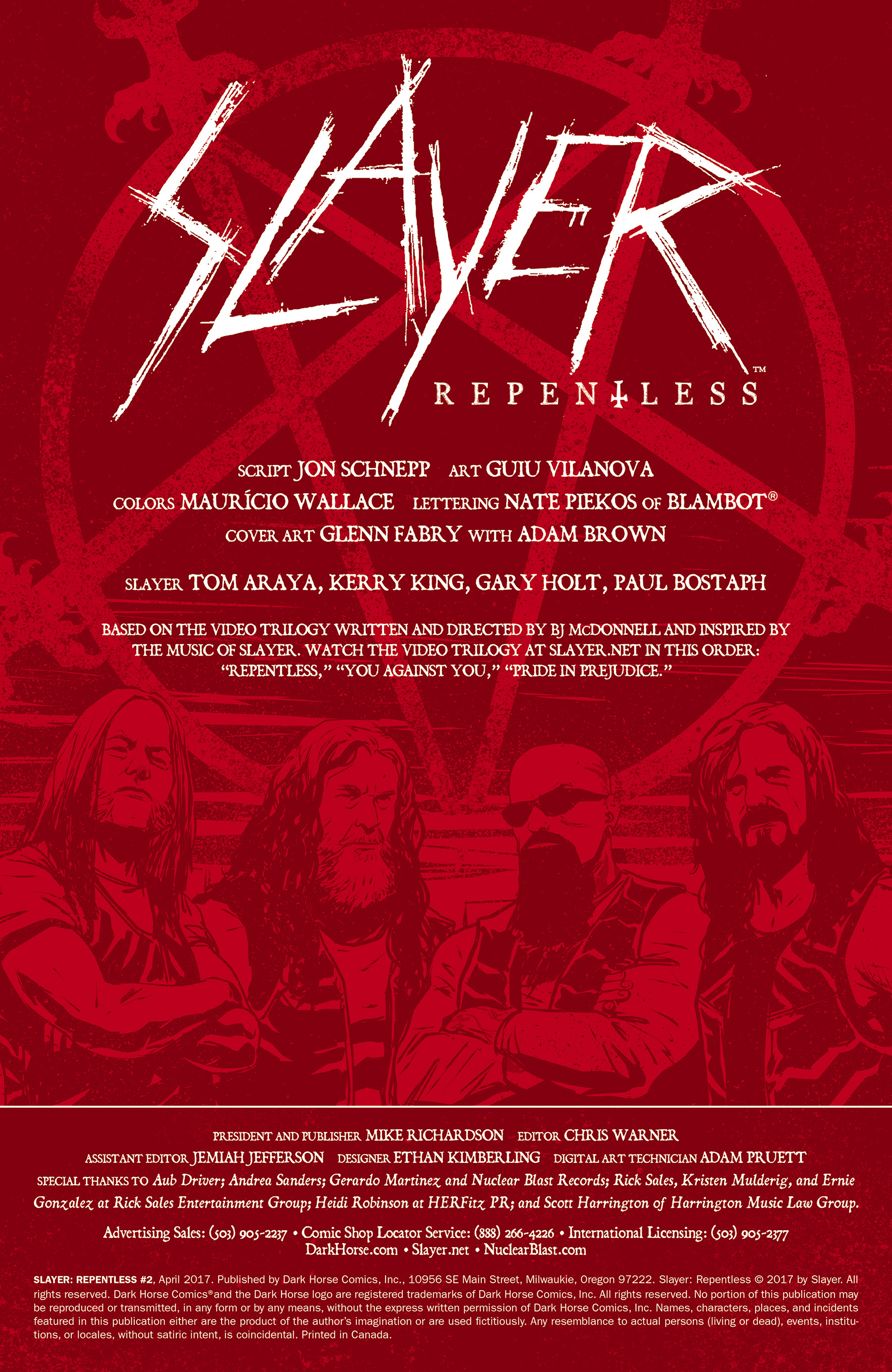 Slayer Repentless (2017-): Chapter 2 - Page 2