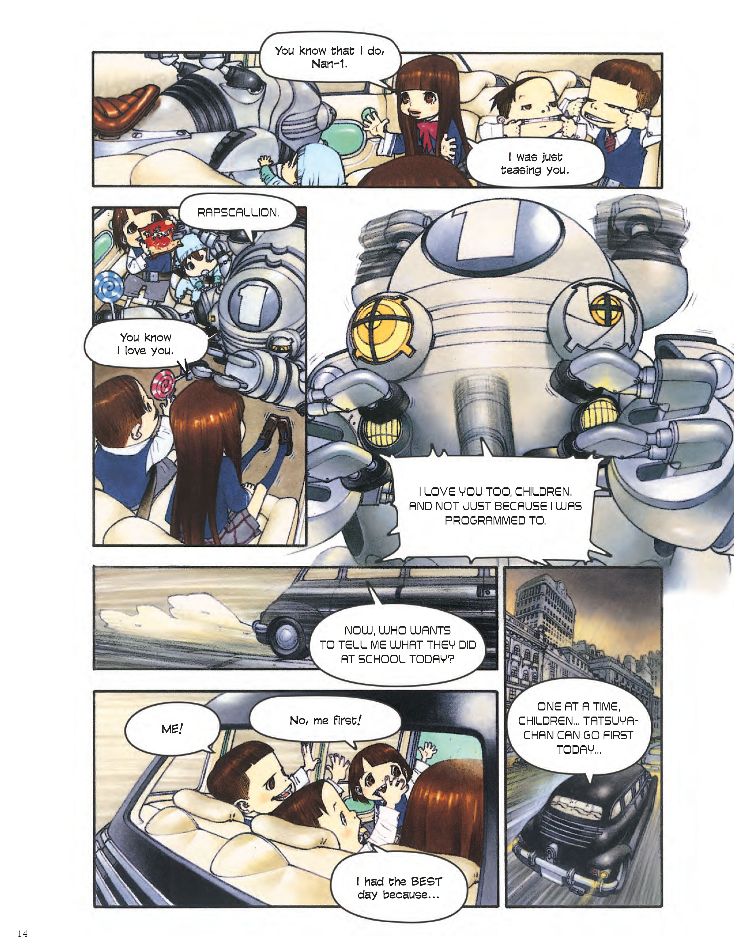 <{ $series->title }} issue 1 - Page 14