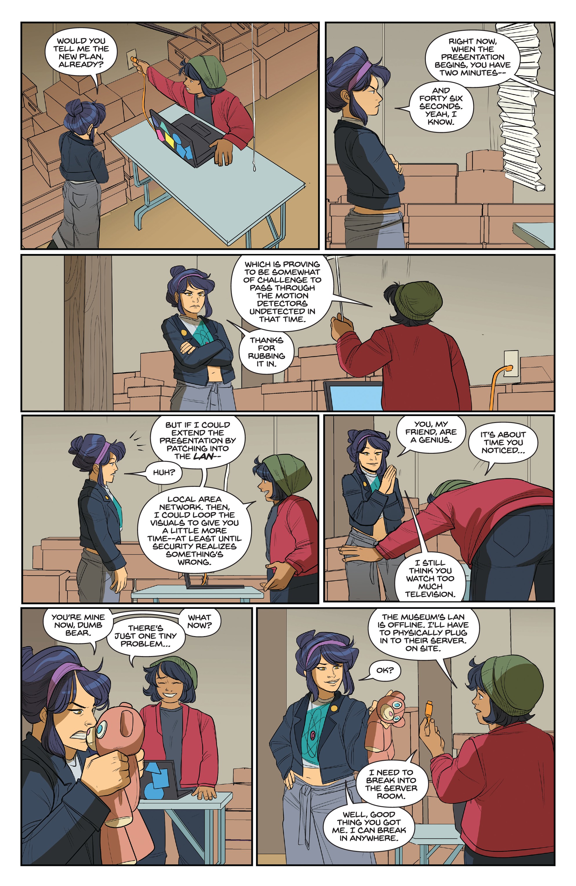 <{ $series->title }} issue 6 - Page 12