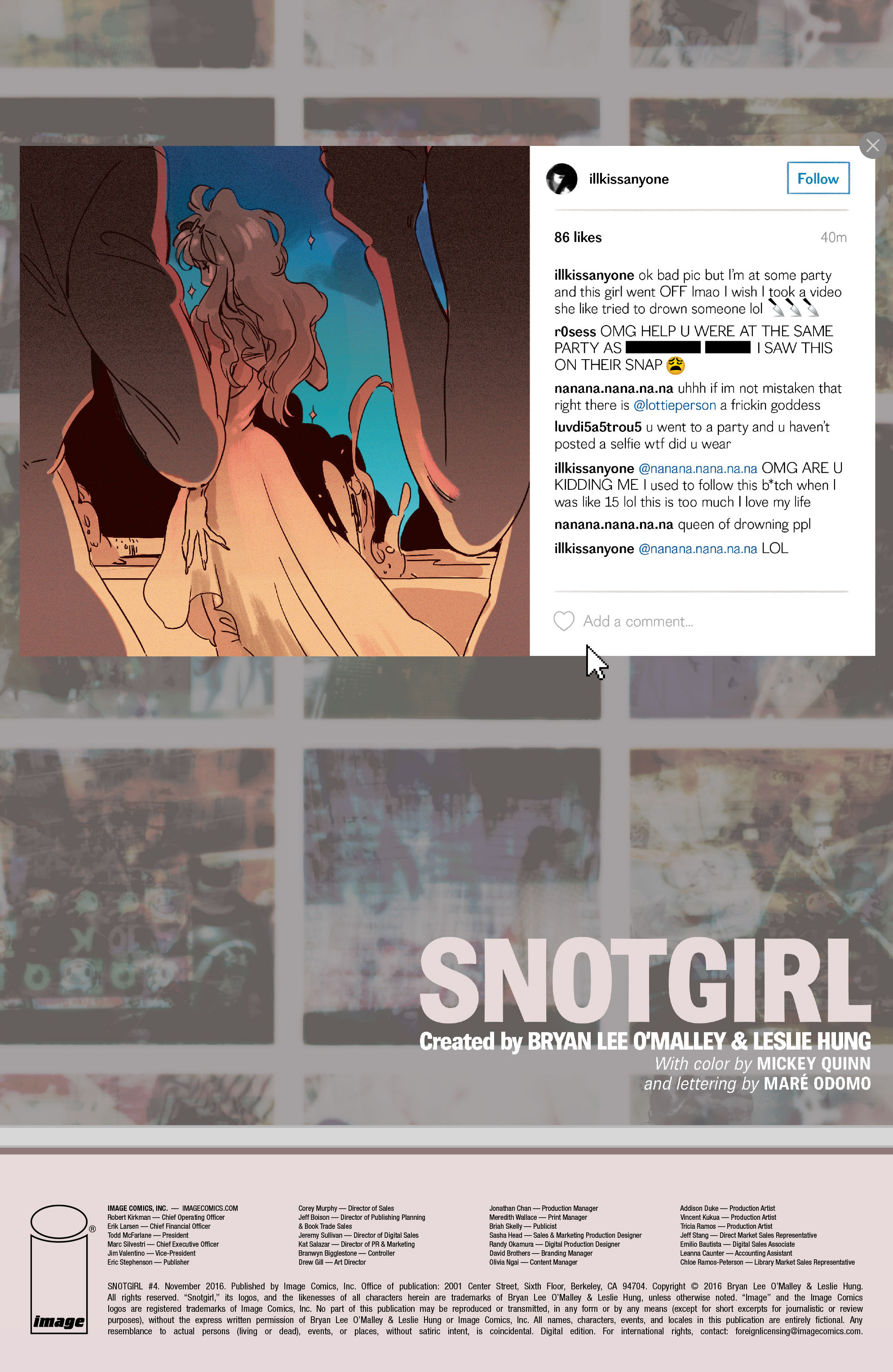 Snotgirl (2016-) issue 4 - Page 2