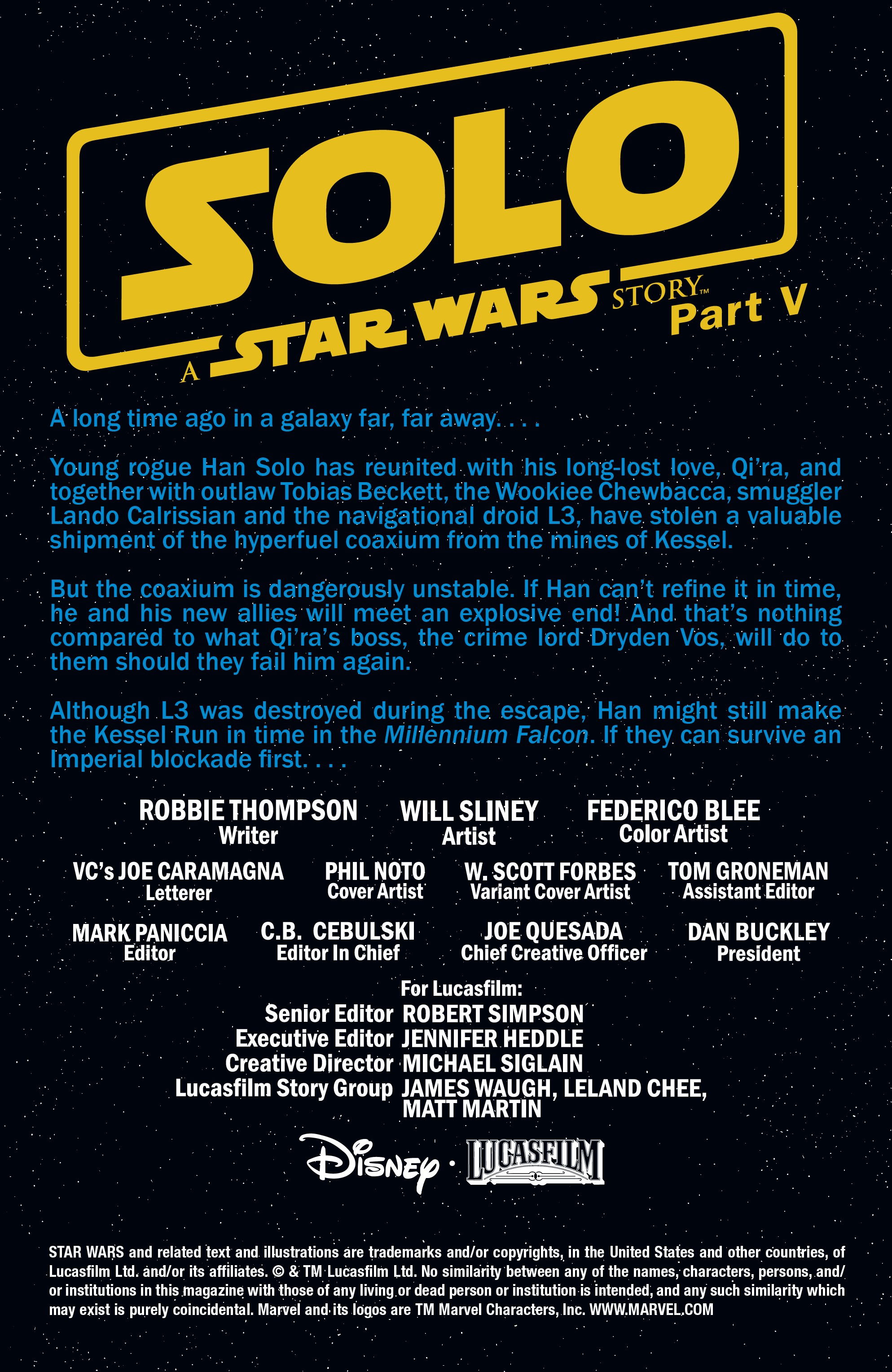 Solo: A Star Wars Story Adaptation (2018-): Chapter 5 - Page 2