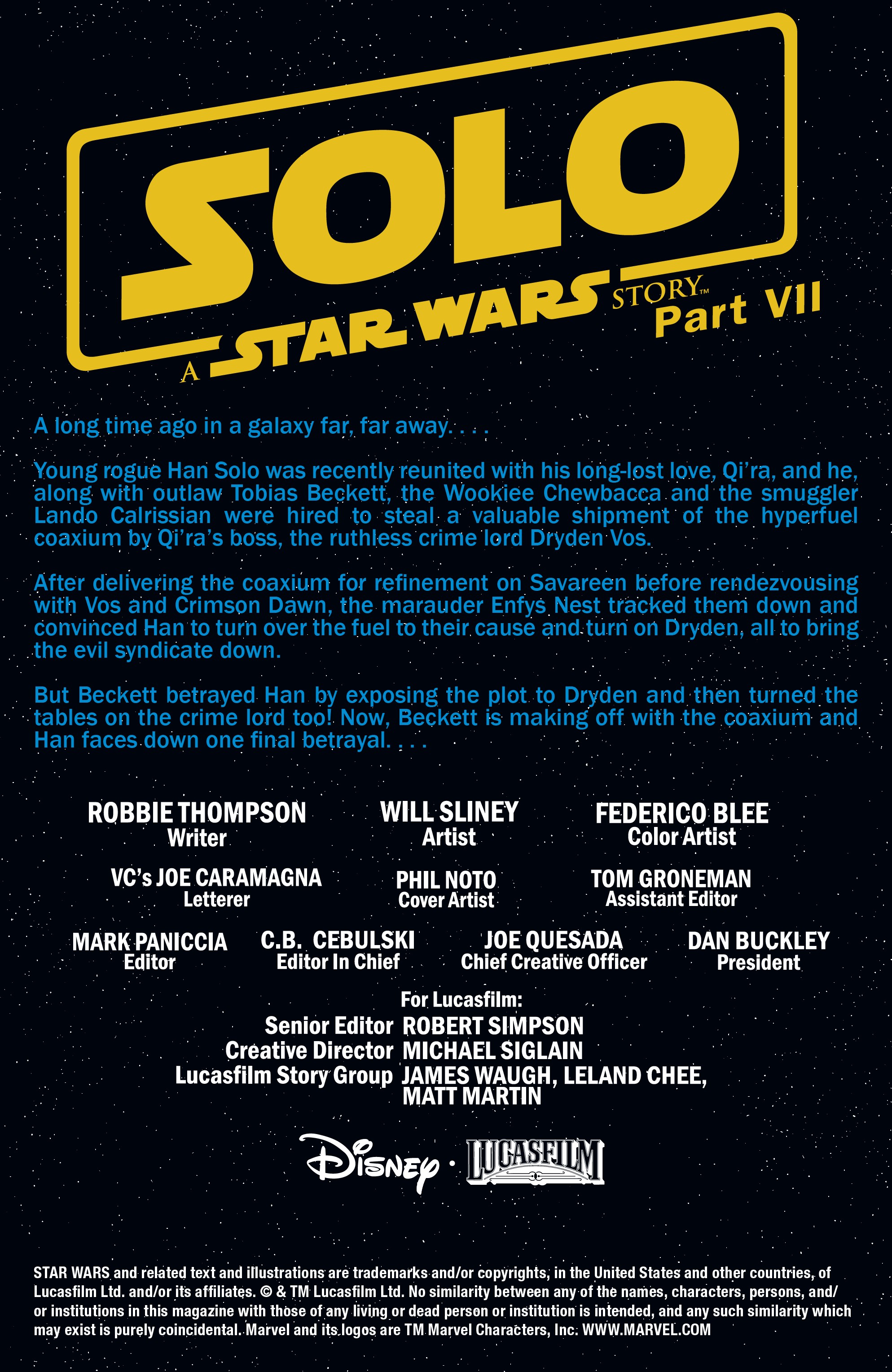 Solo: A Star Wars Story Adaptation (2018-): Chapter 7 - Page 2