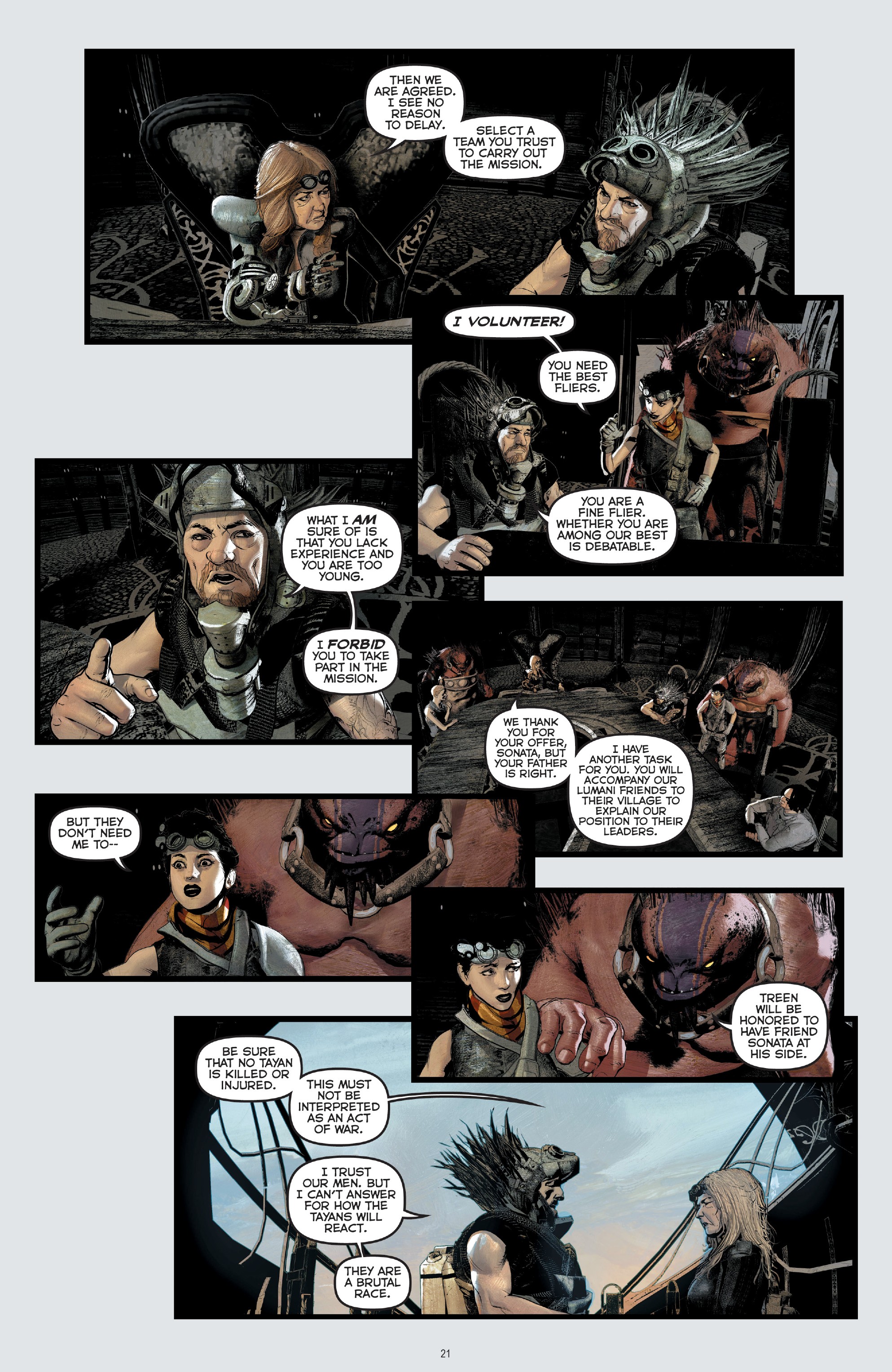 <{ $series->title }} issue 1 - Page 23