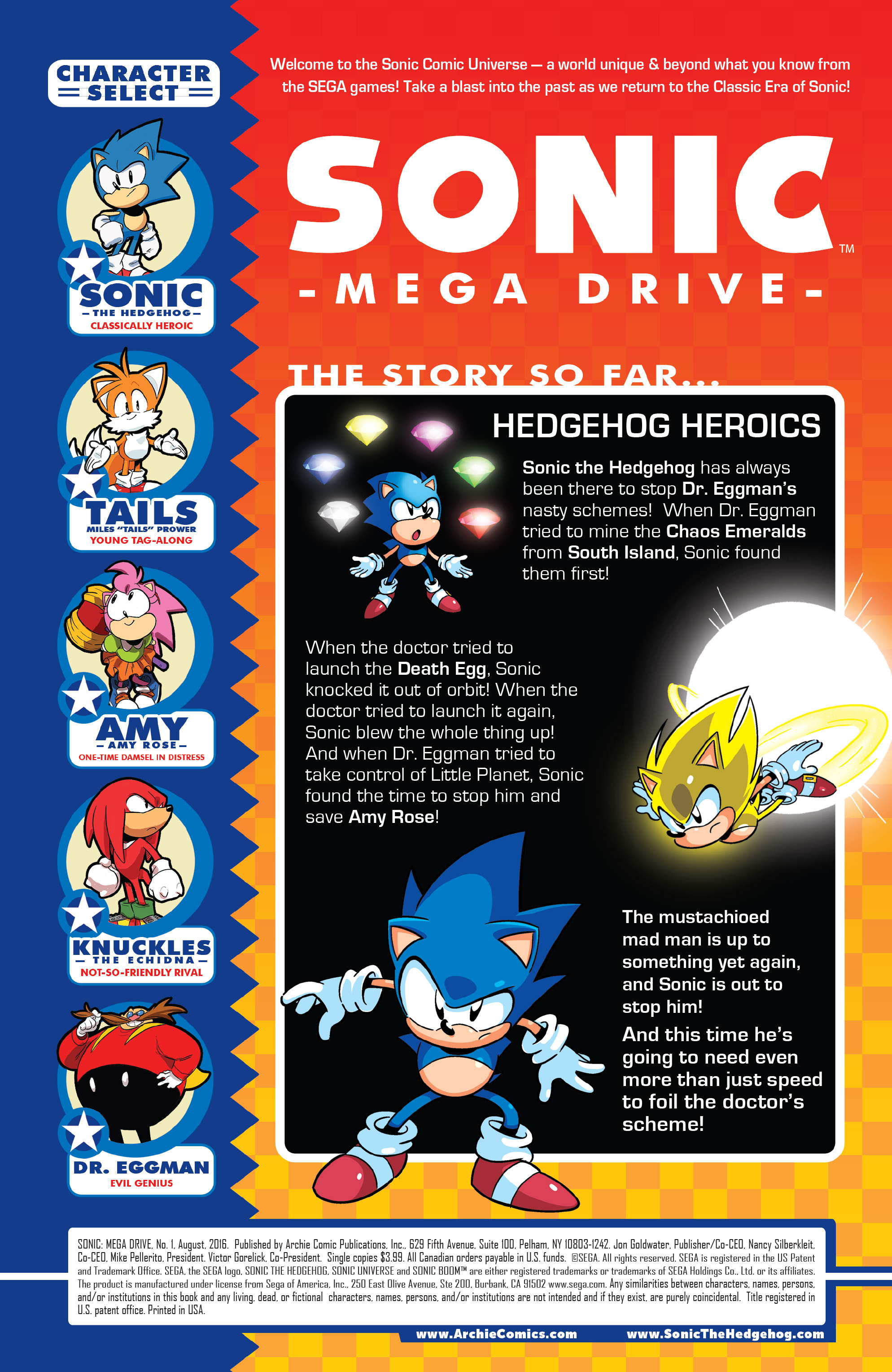 Sonic Mega Drive (2016): Chapter 1 - Page 2