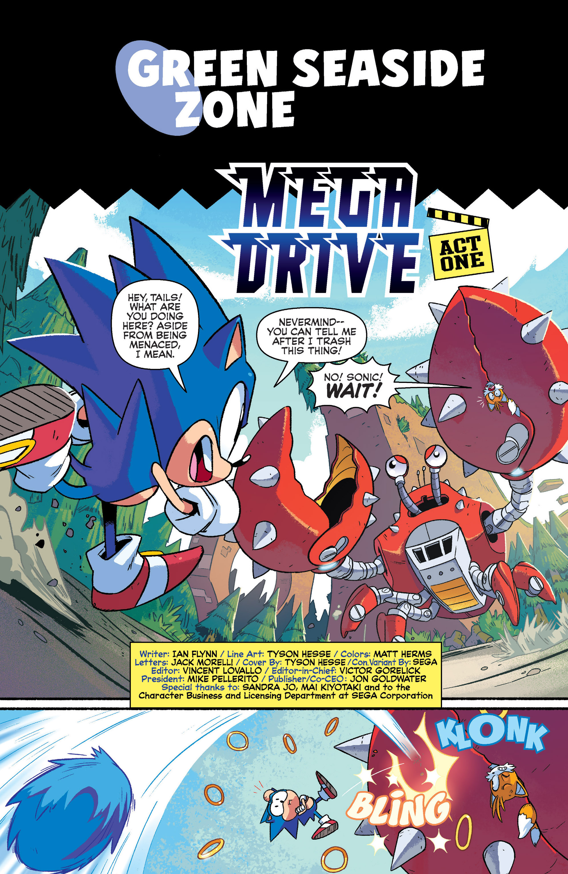 Sonic Mega Drive (2016): Chapter 1 - Page 3