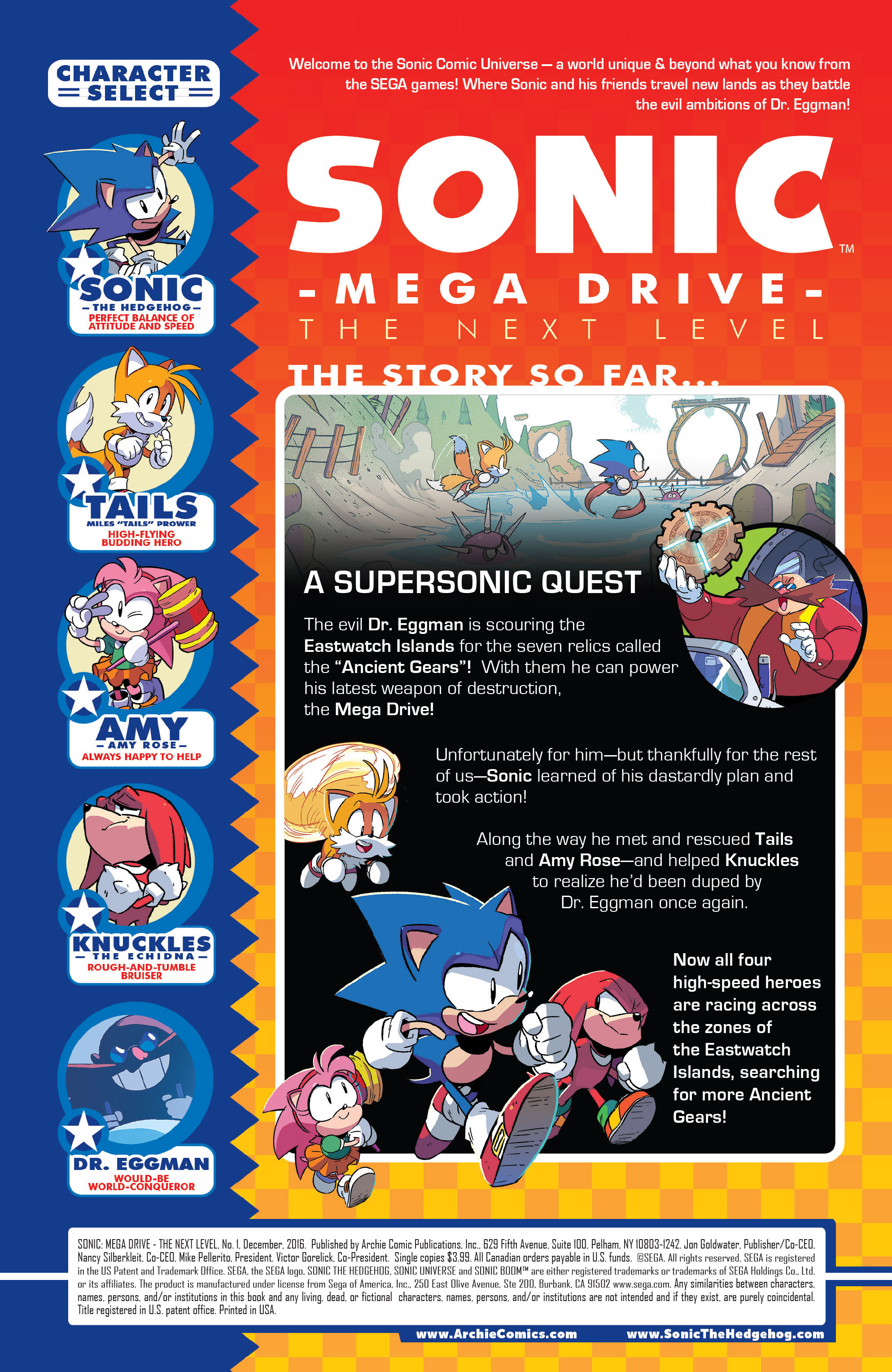 Sonic Mega Drive (2016) Chapter 1 - Page 1