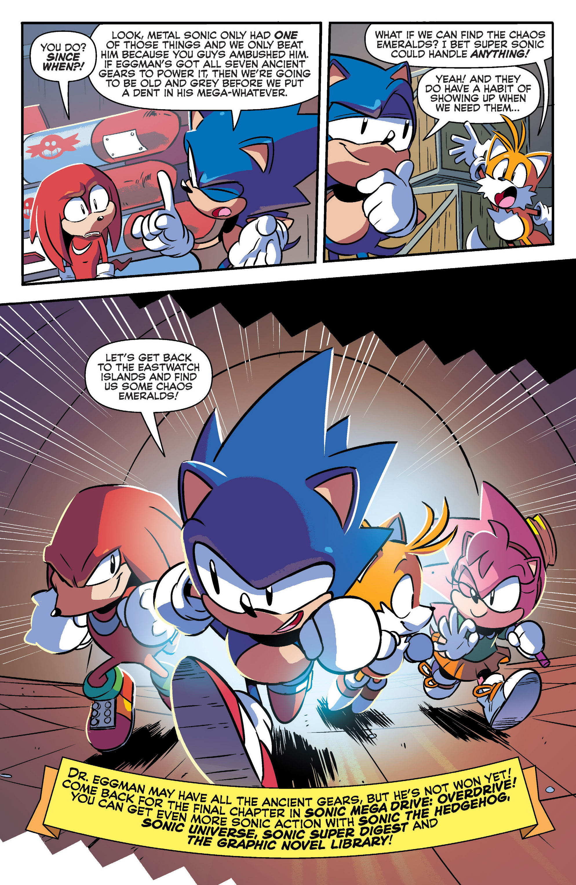 sonic mega drive comic