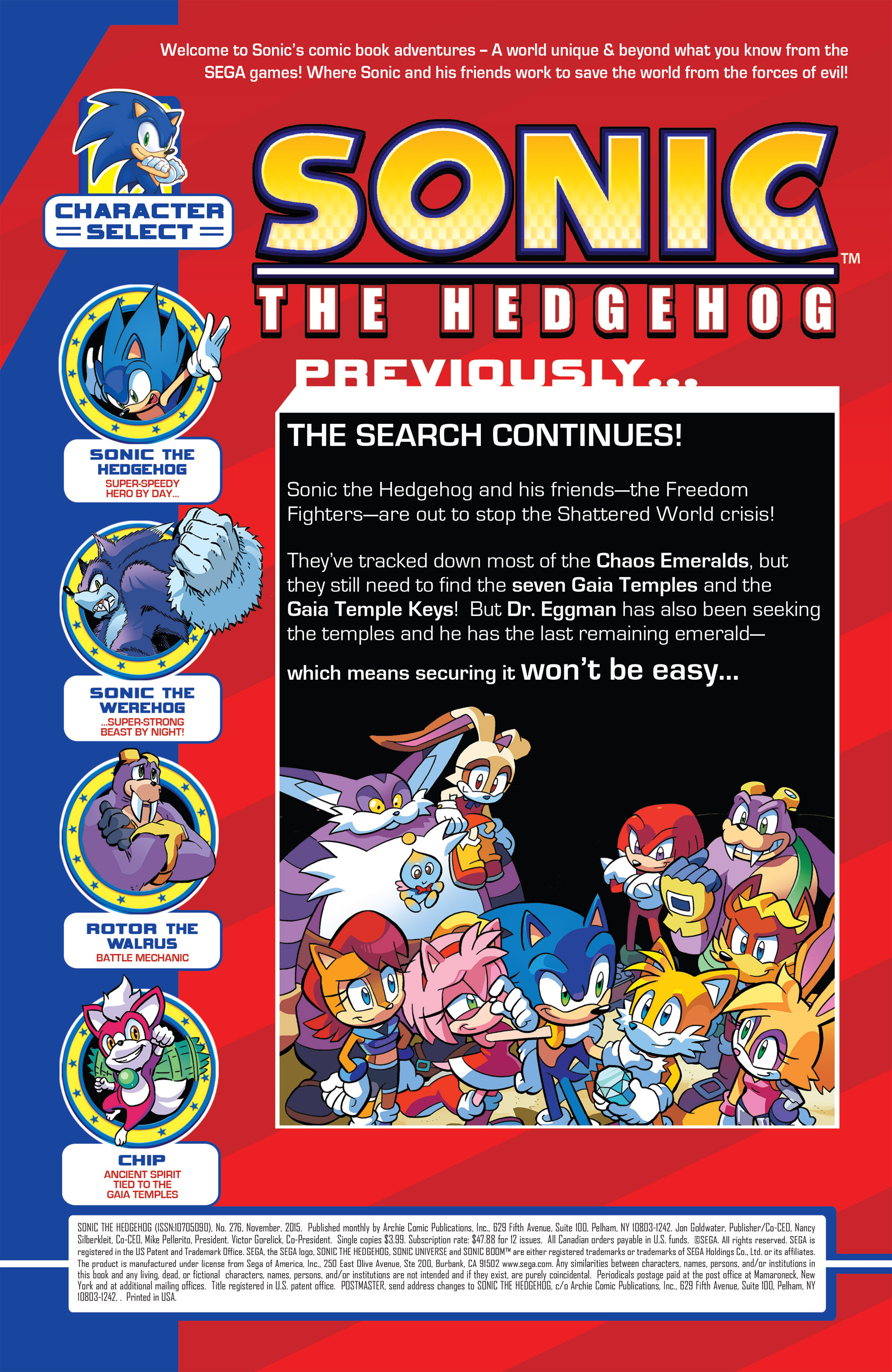 Sonic The Hedgehog (1993-): Chapter 276 - Page 2