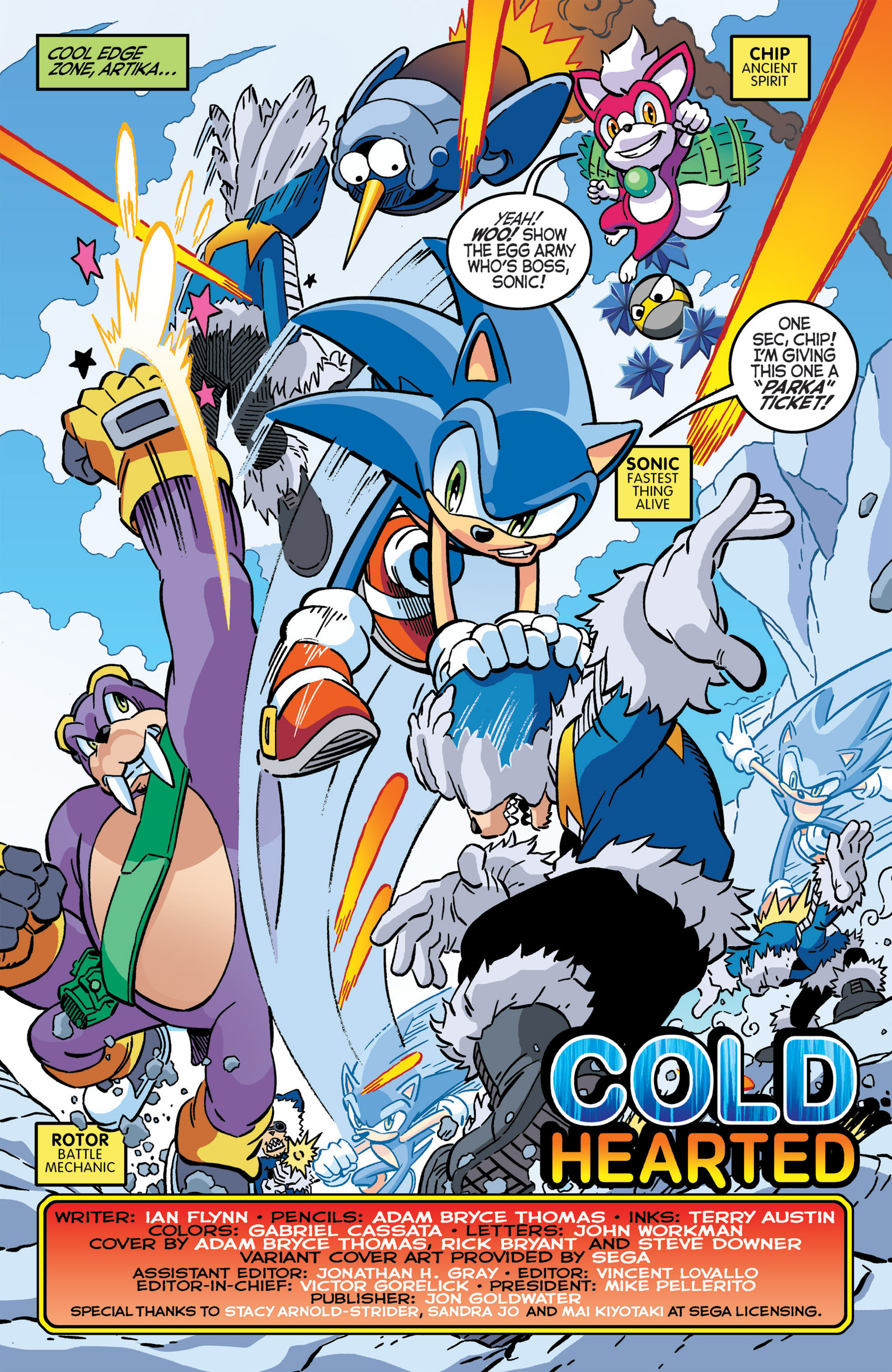 Sonic The Hedgehog (1993-) issue 276 - Page 3