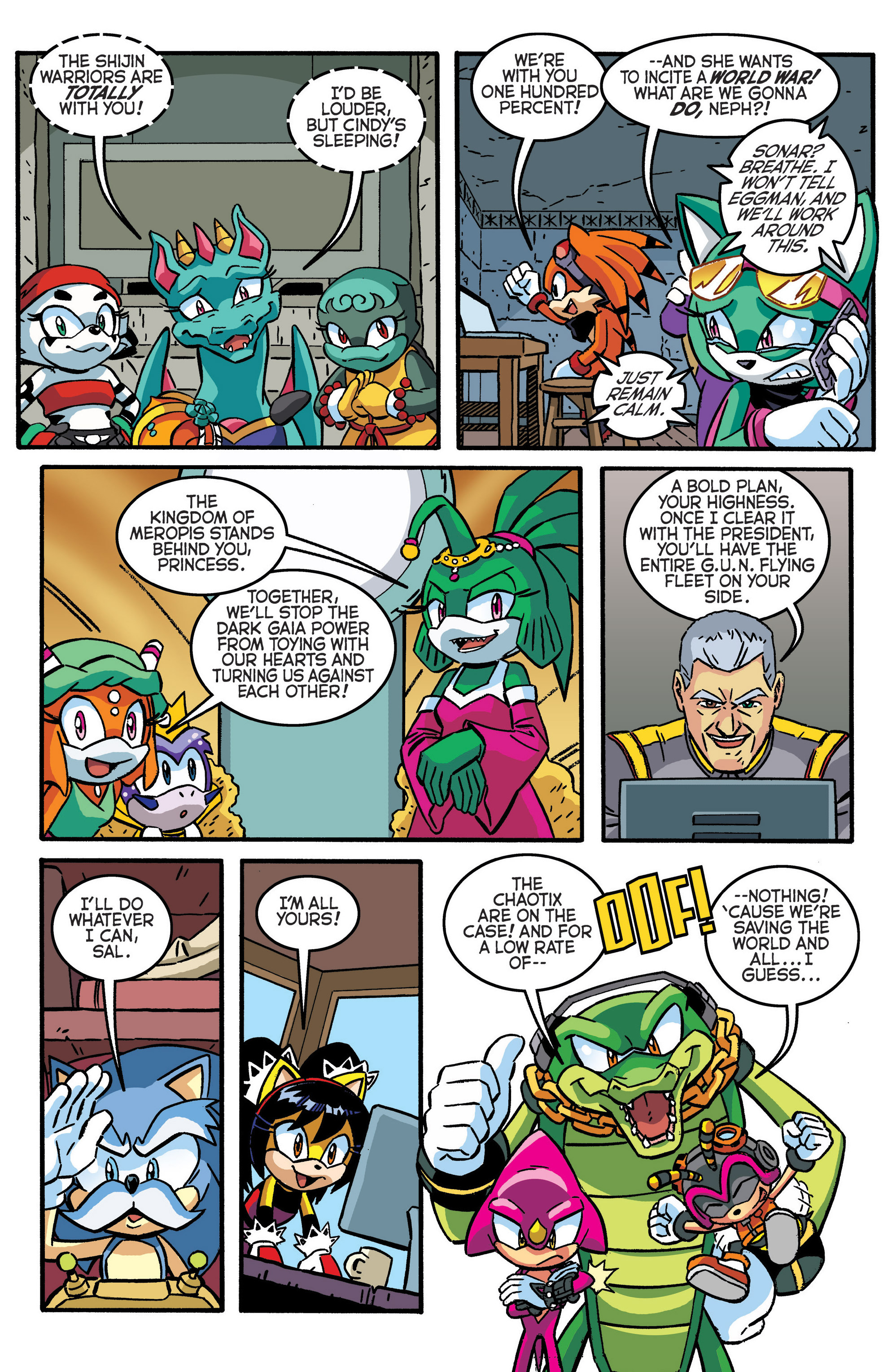 Archie Sonic the Hedgehog Issue 283