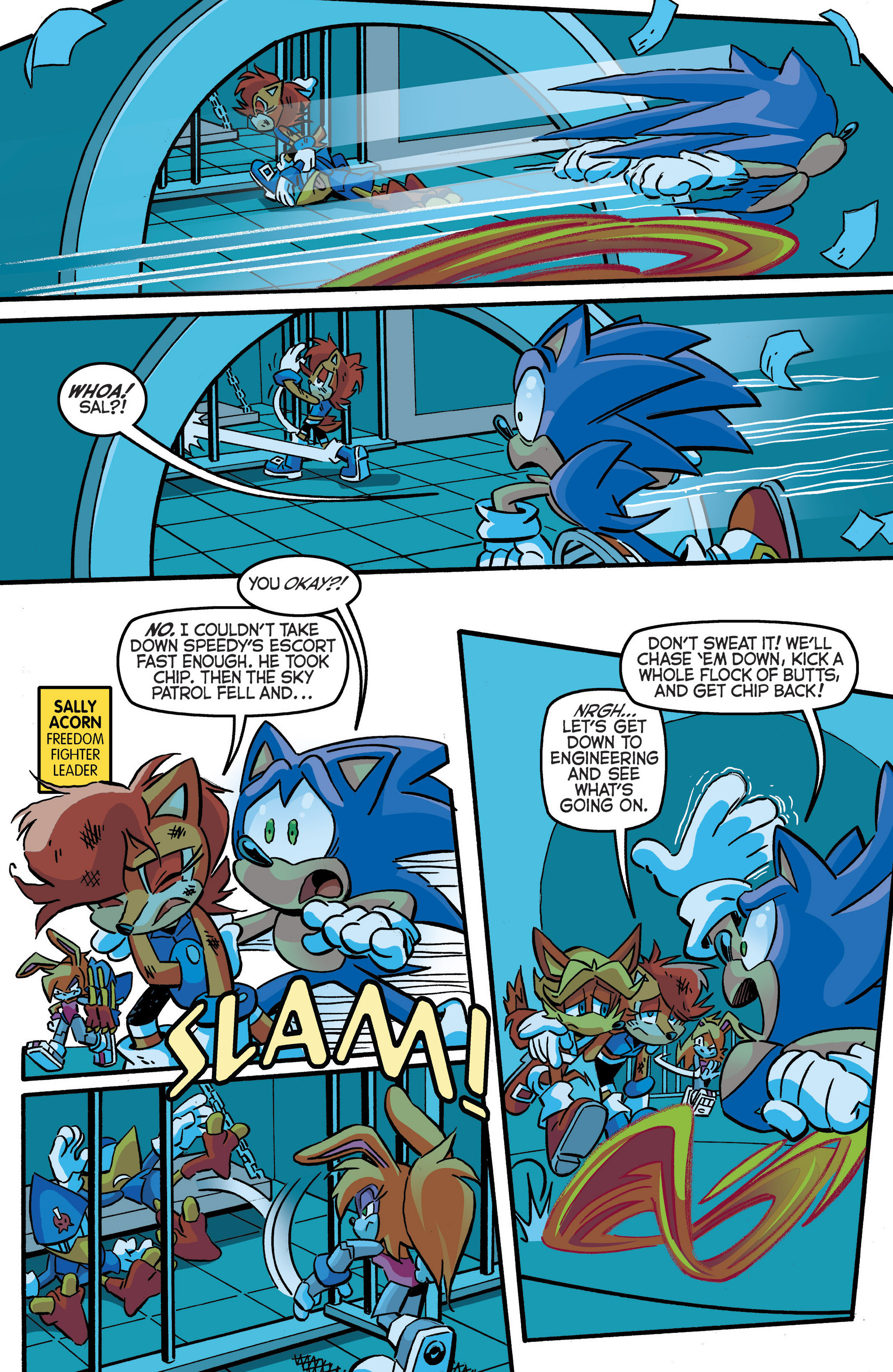 Sonic The Hedgehog (1993-) issue 285 - Page 5