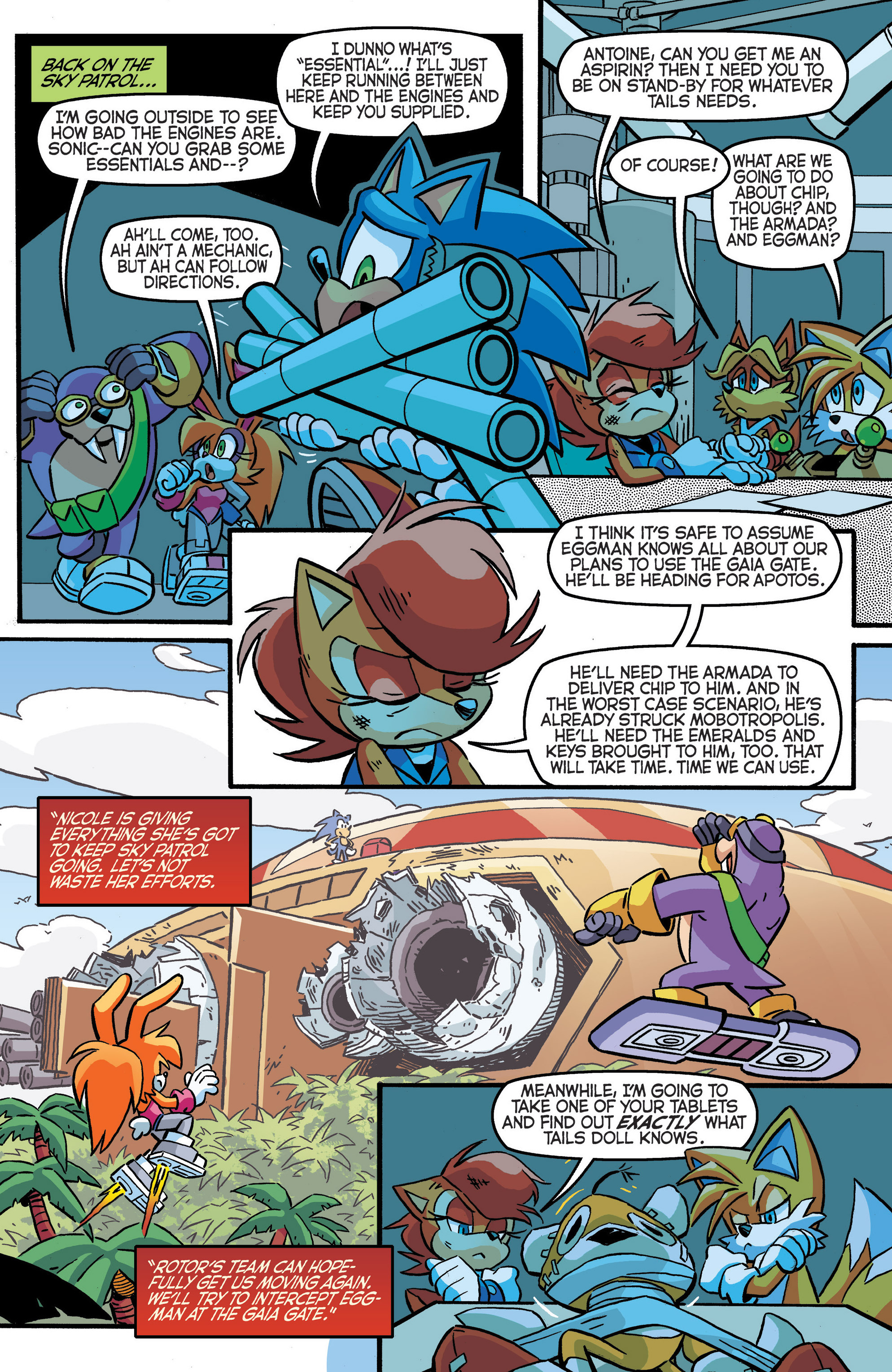 Sonic The Hedgehog (1993-) issue 285 - Page 9