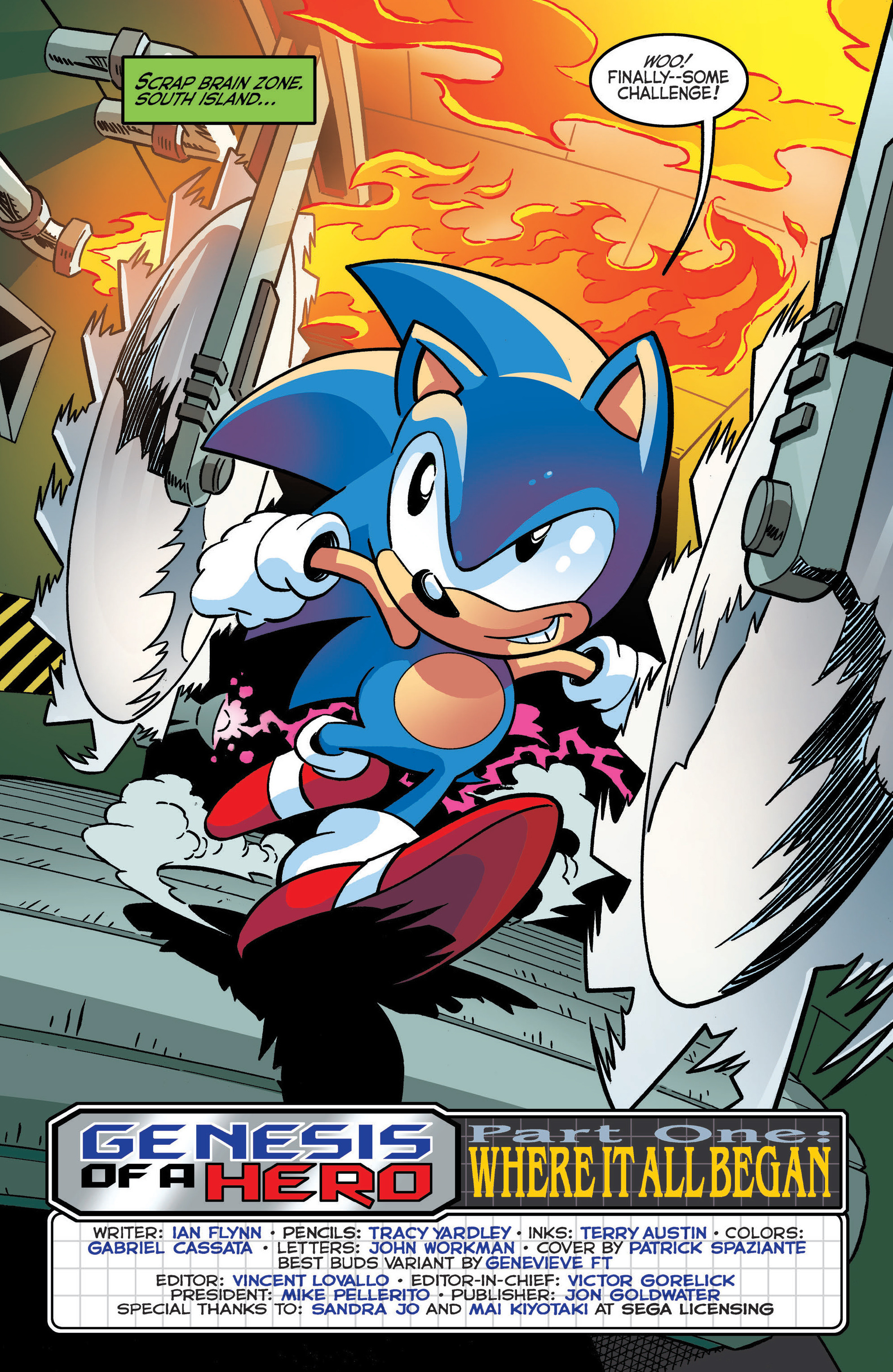 Sonic The Hedgehog (1993-) issue 288 - Page 3