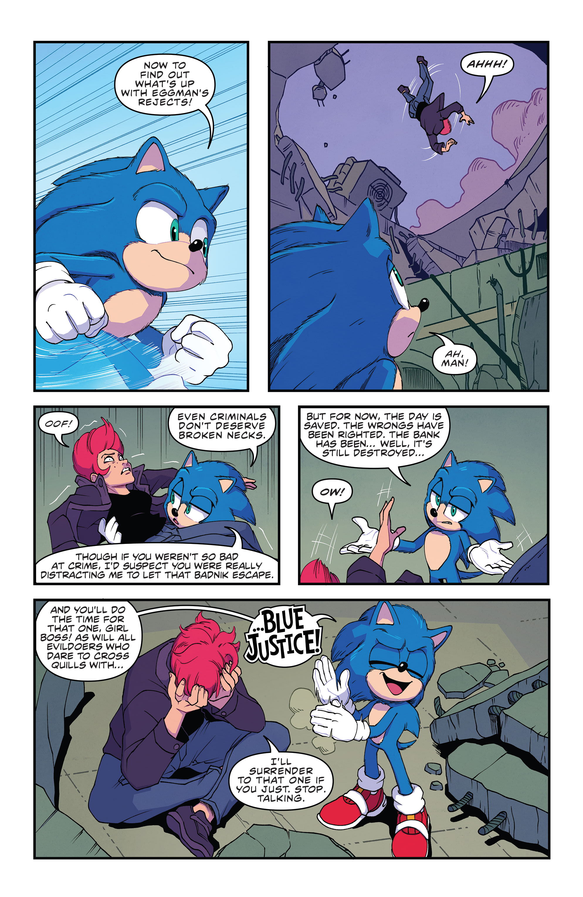 Sonic the Hedgehog 2: The Official Movie Pre-Quill (2022) issue 1 - Page 21