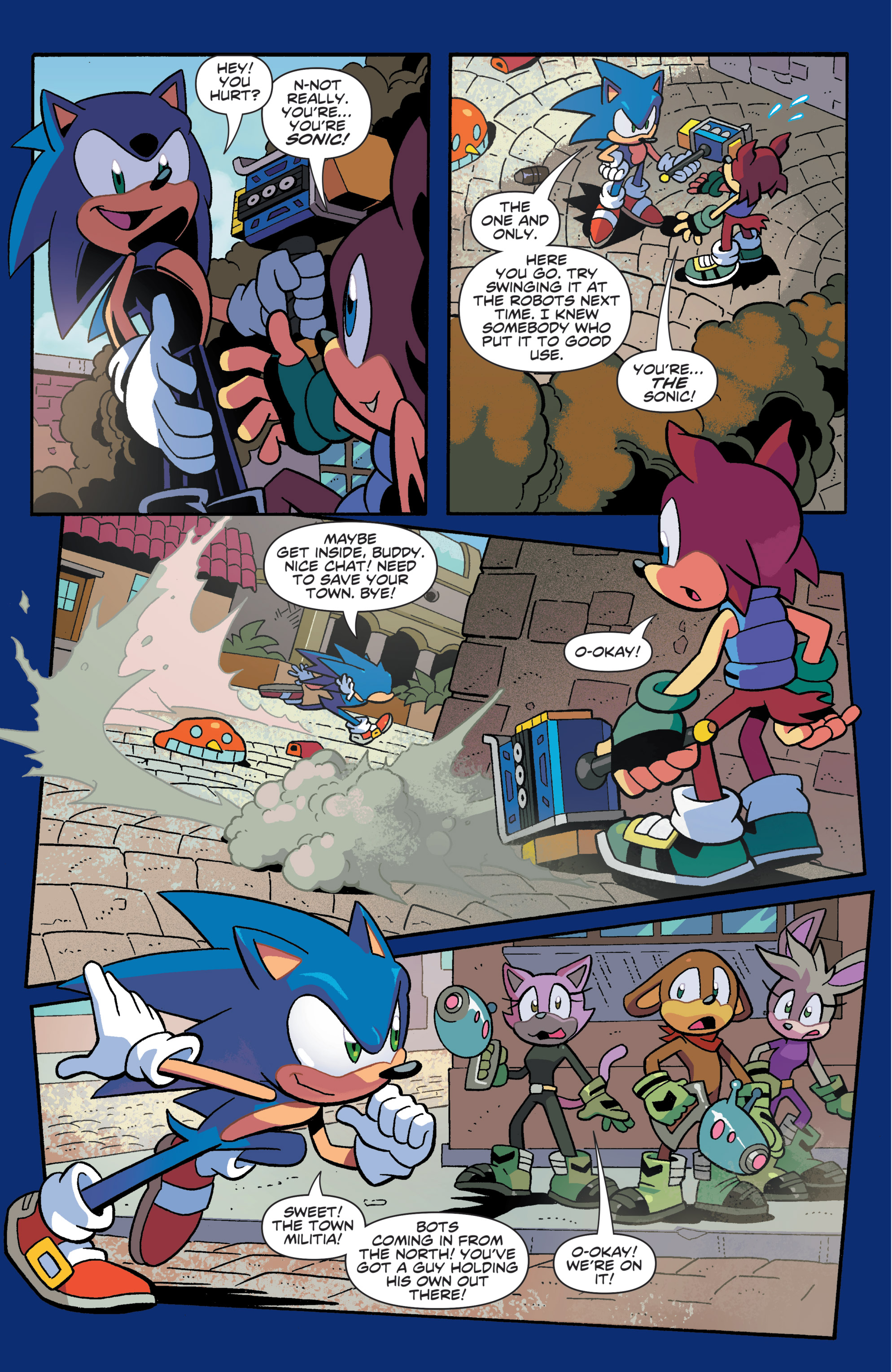 Sonic The Hedgehog (2018-) issue 1 - Page 6