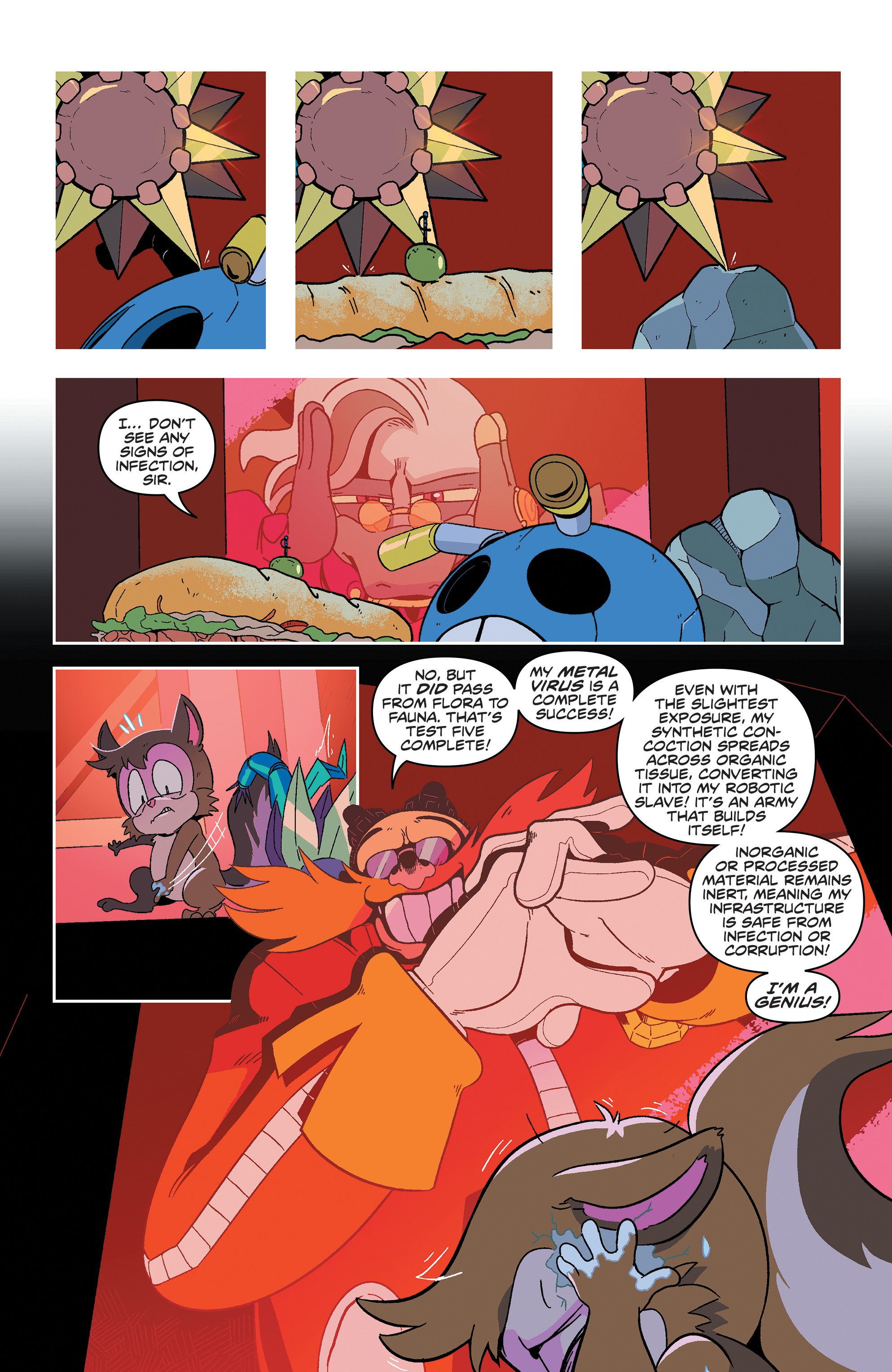 Sonic The Hedgehog (2018-) issue 13 - Page 17